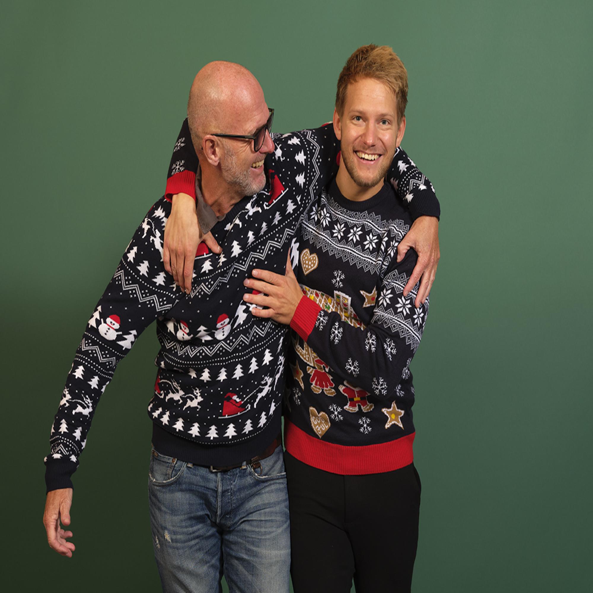 luxury christmas sweaters - Illustration