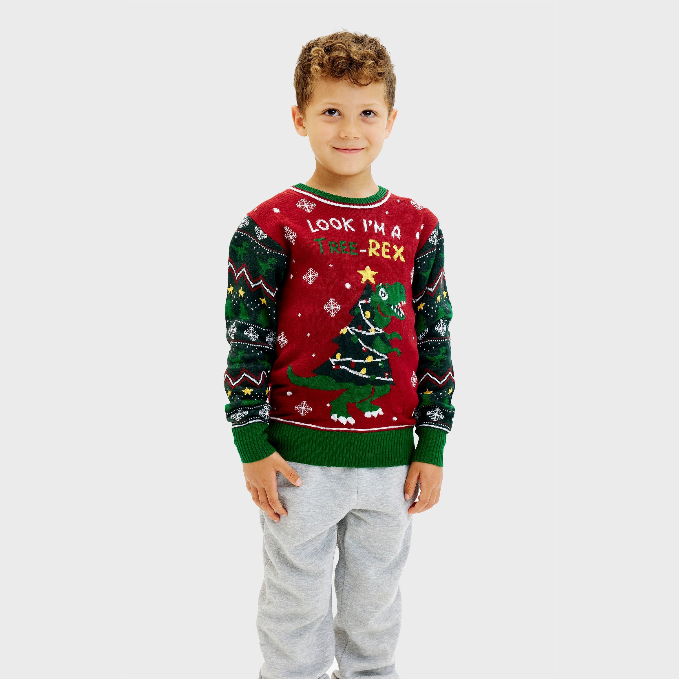 The Tree-REX christmas sweater - child