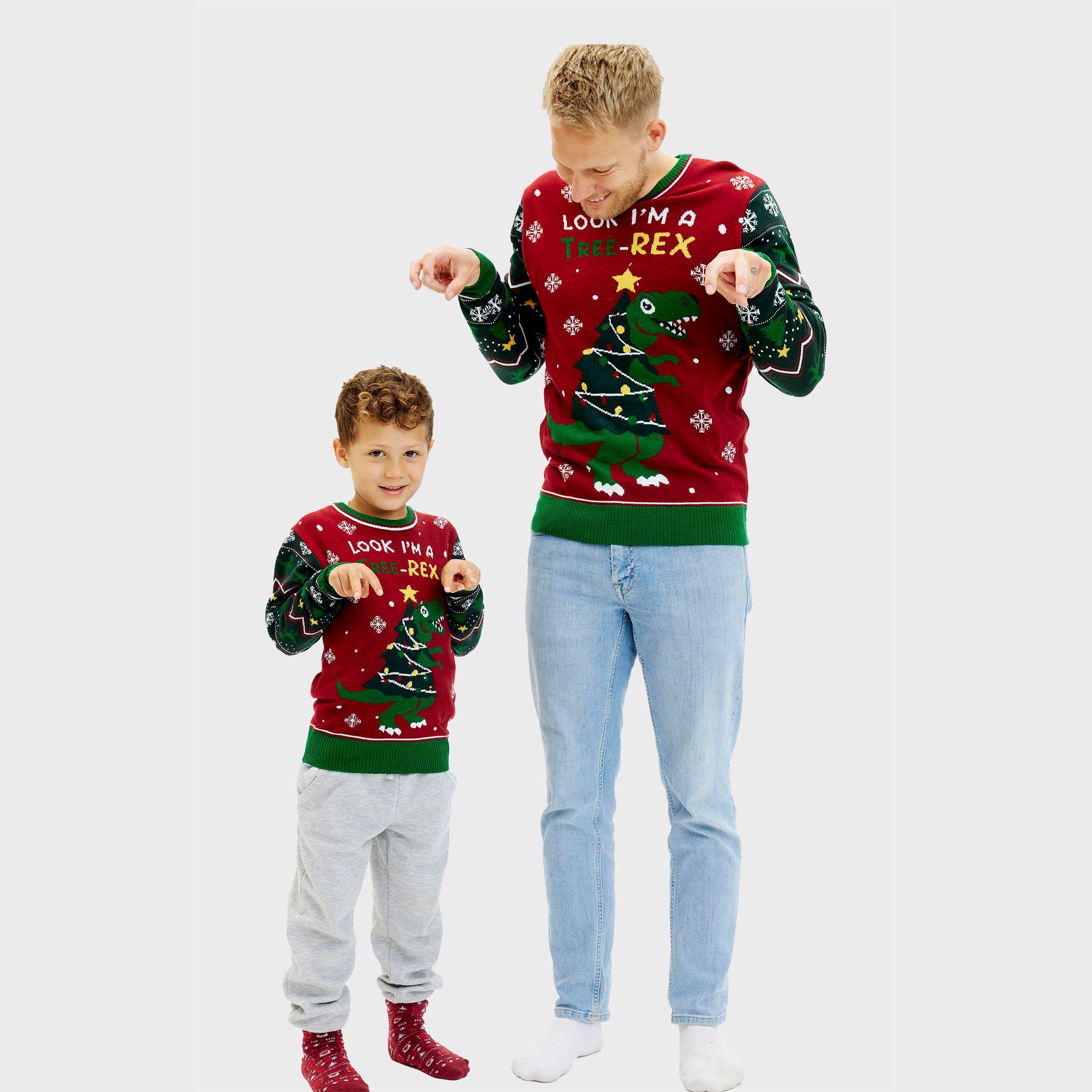 The Tree-REX christmas sweater - child
