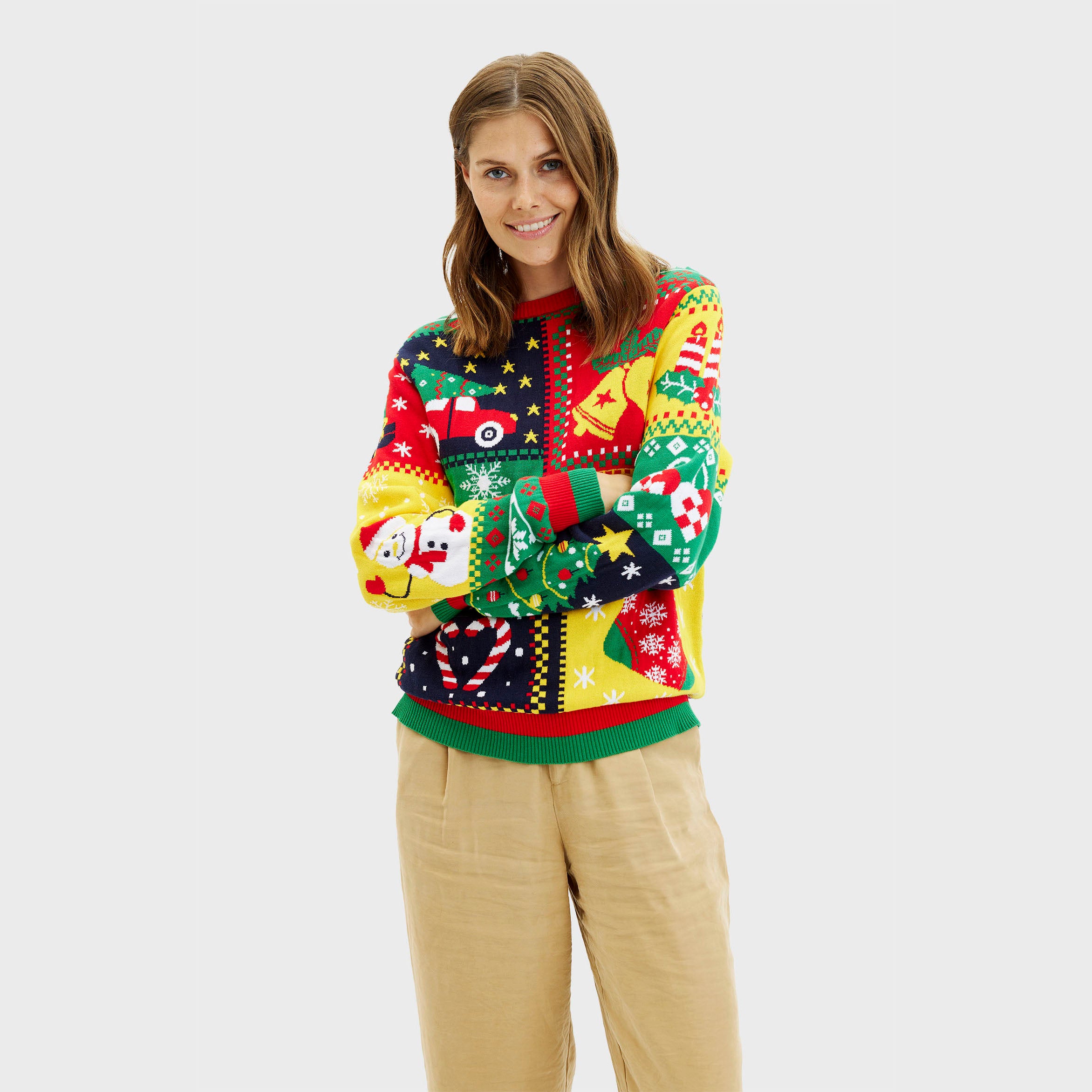 The Patchwork Sweater - Woman