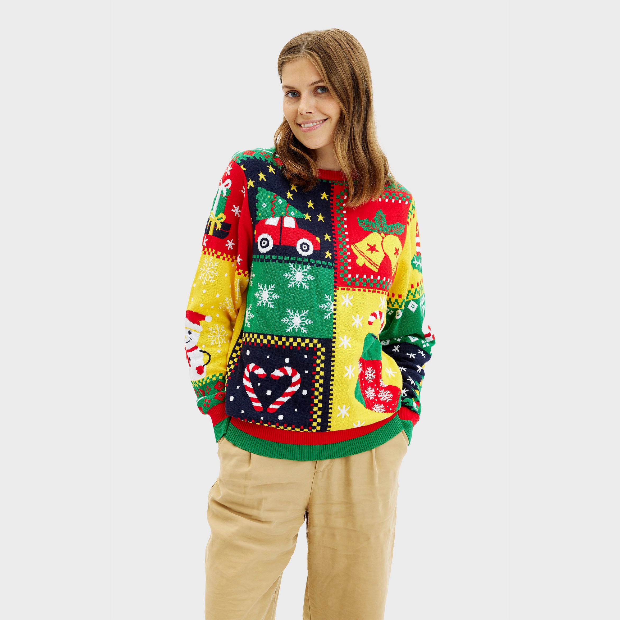 The Patchwork Sweater - Woman
