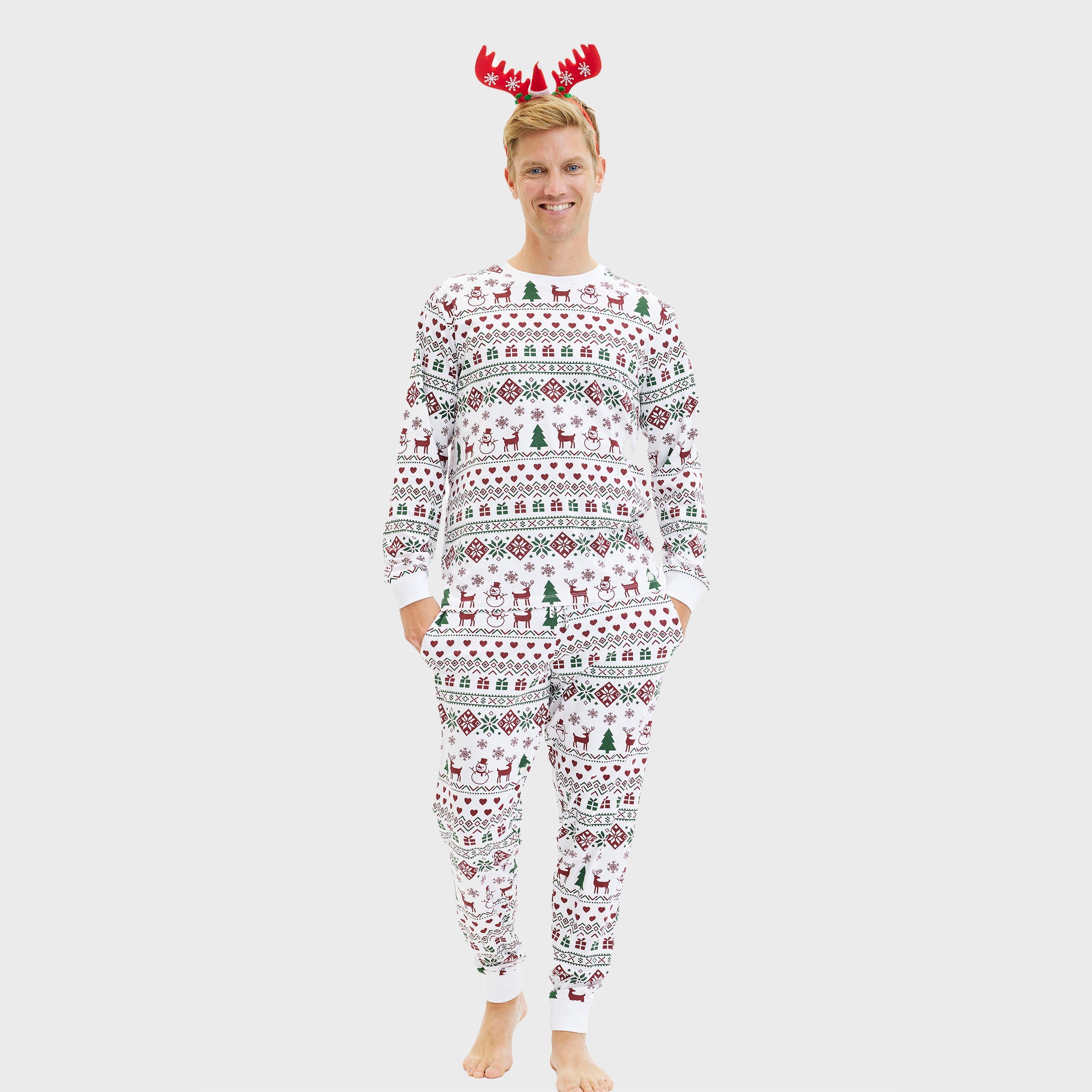 De vredige Kerstpyjama - Heren