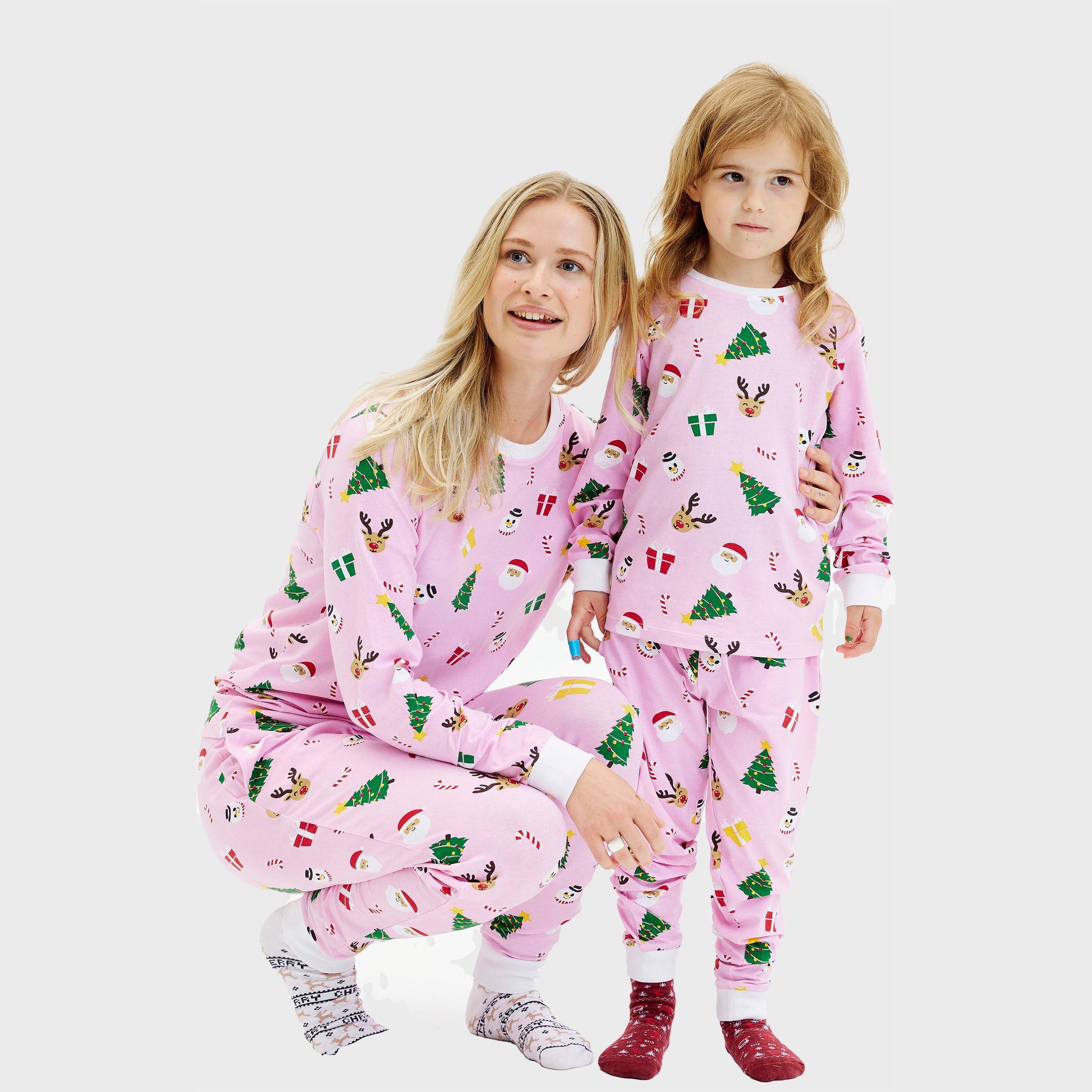 The Pinkish christmas pyjamas - child