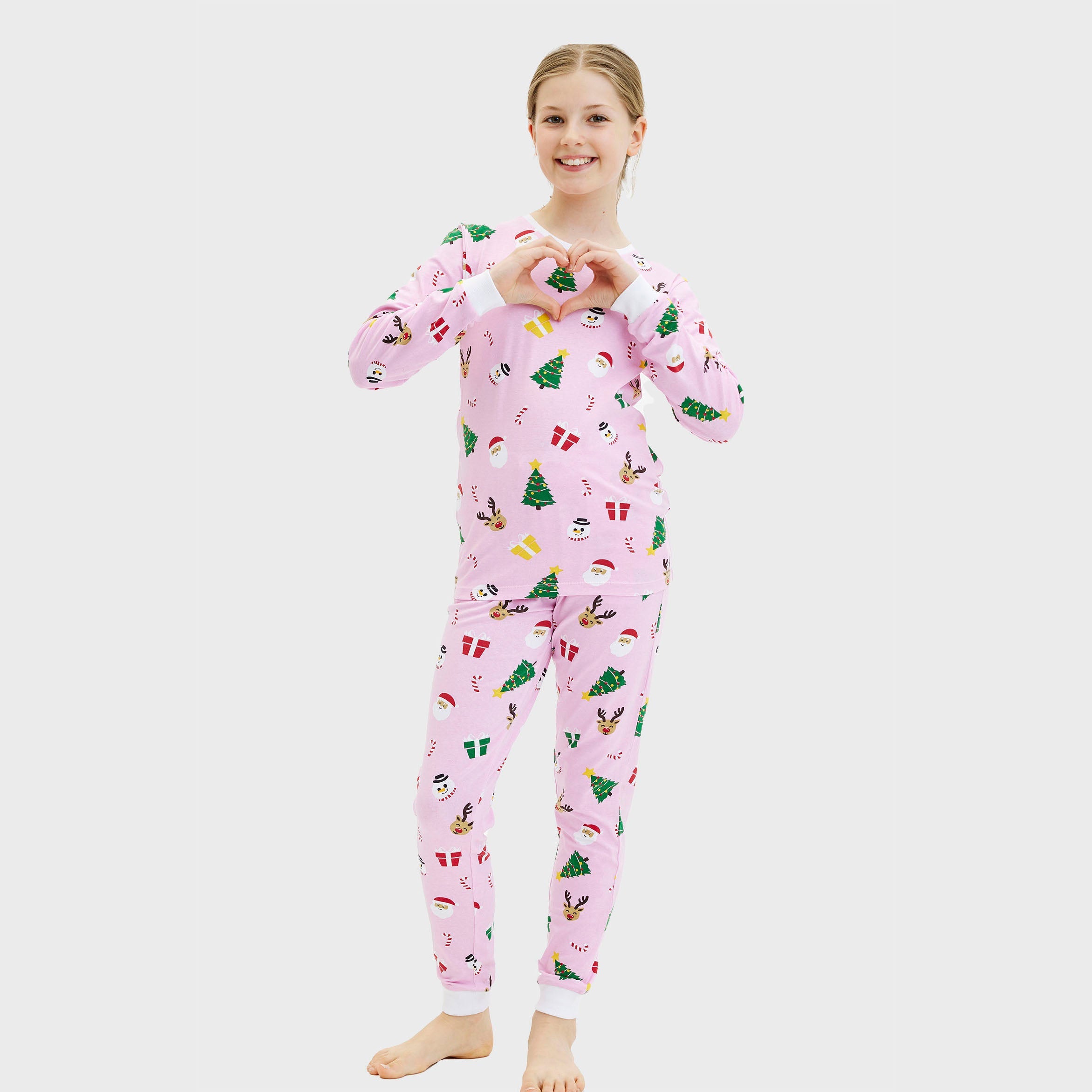 The Pinkish christmas pyjamas - child