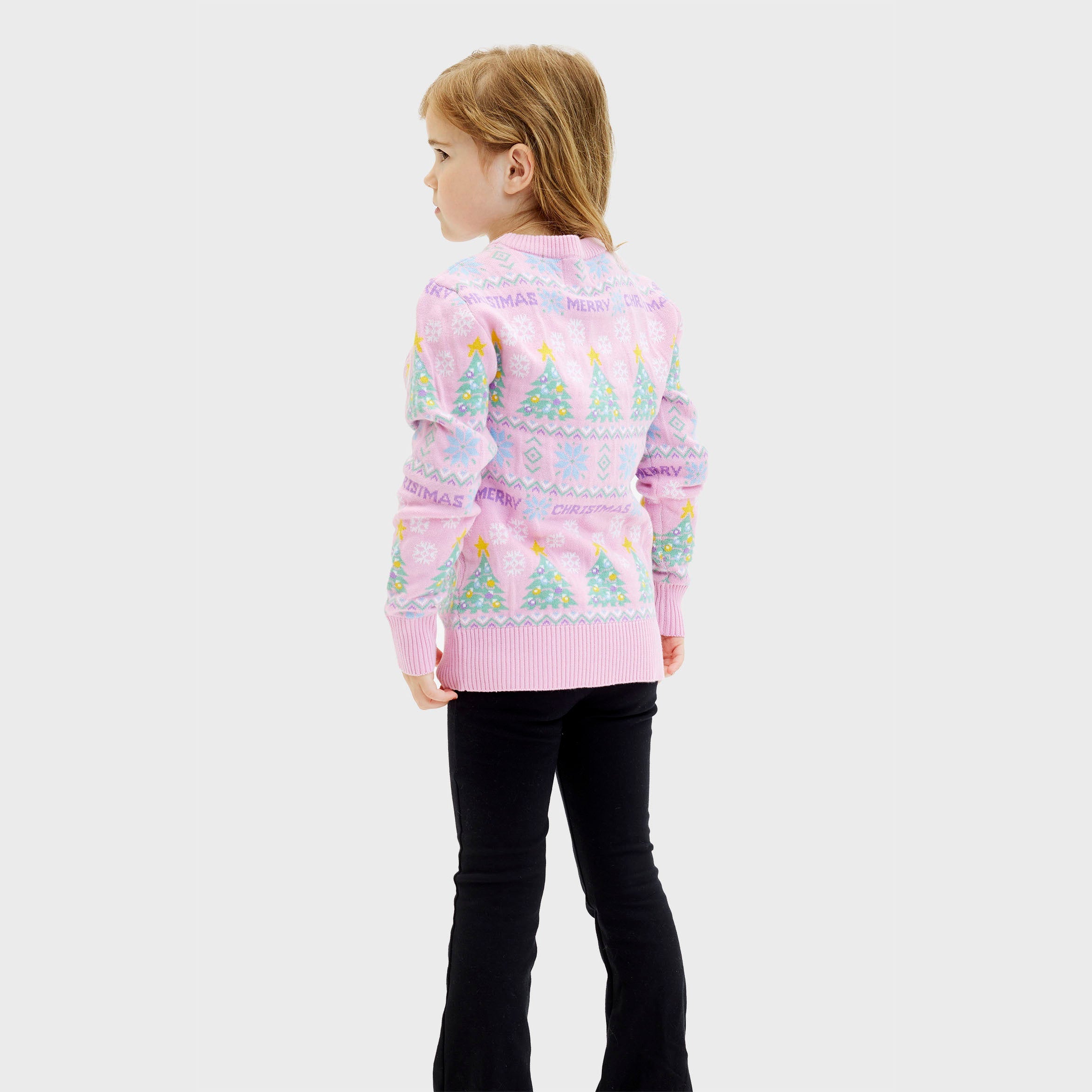 The pink christmas sweater - child