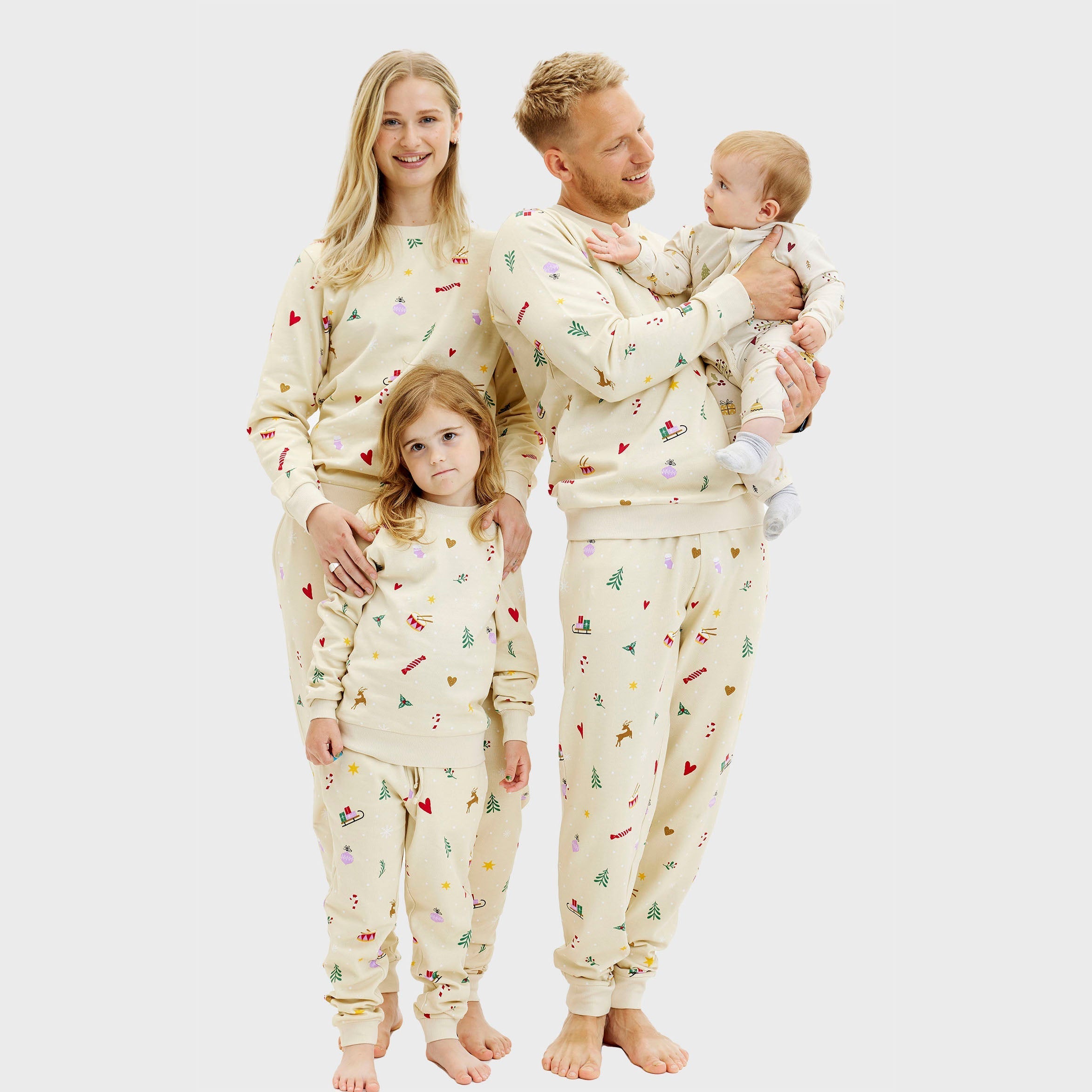 Creme sweatset - Baby