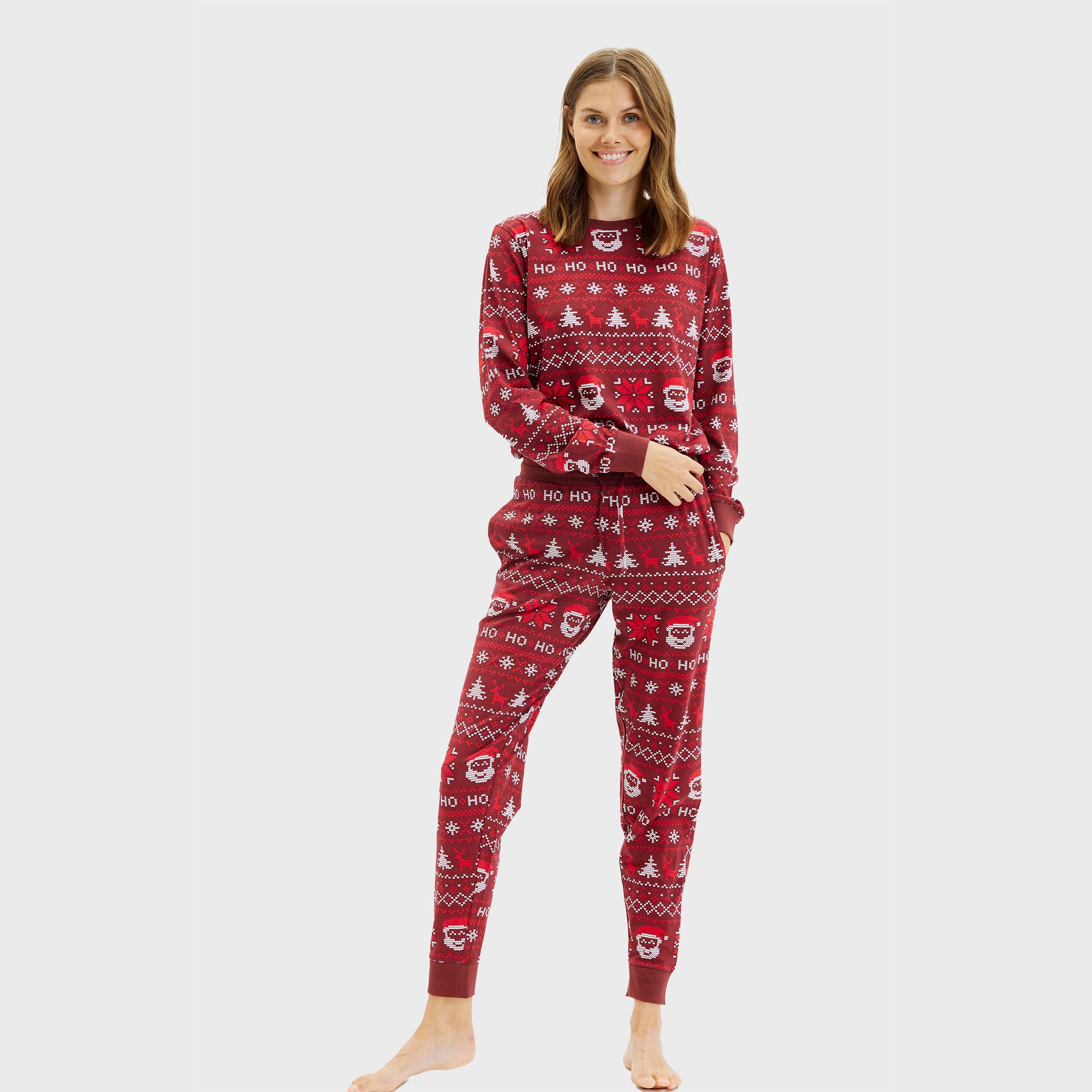 Ho ho ho kerstpyjama - Dames.
