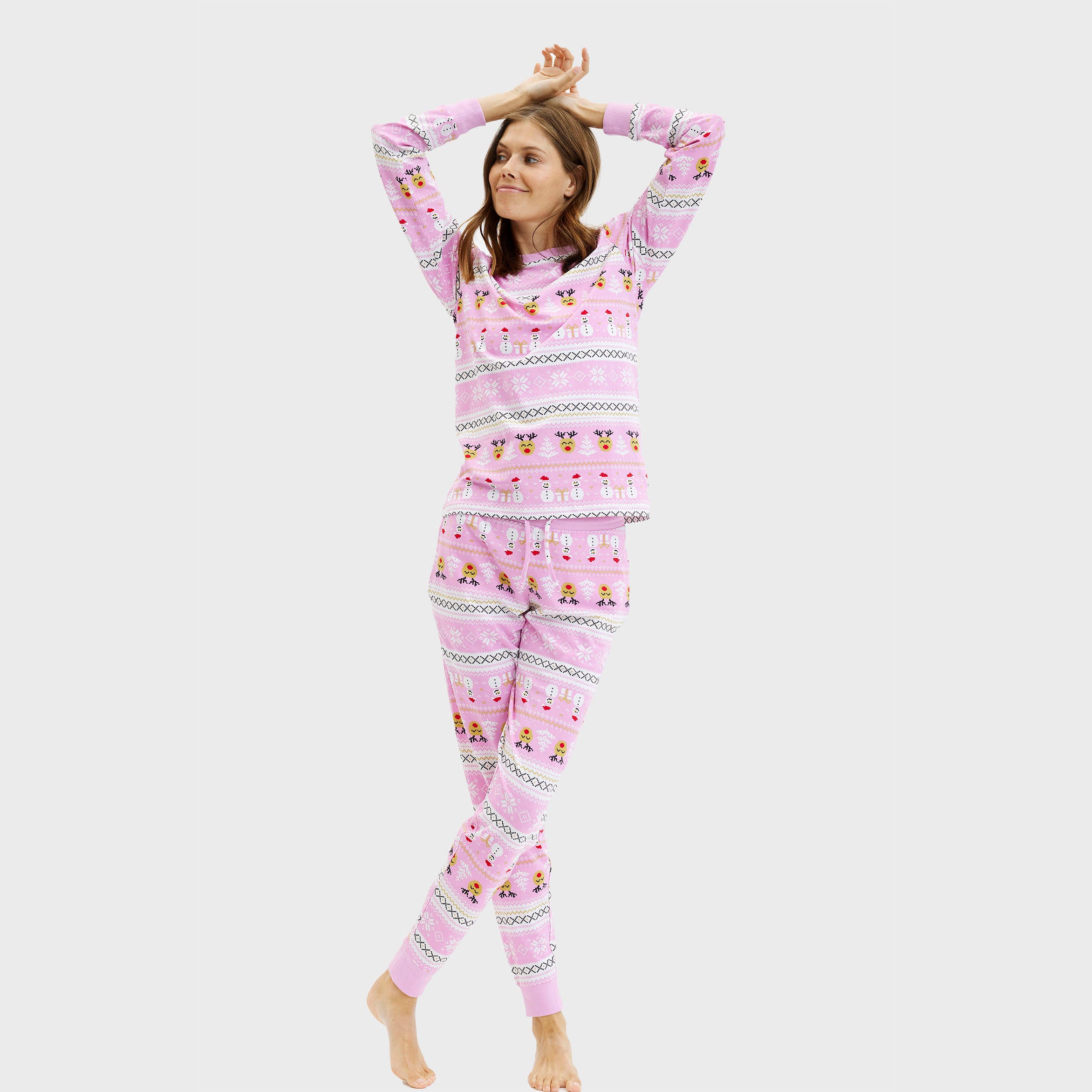 The reinstyle pyjamas pink - Women