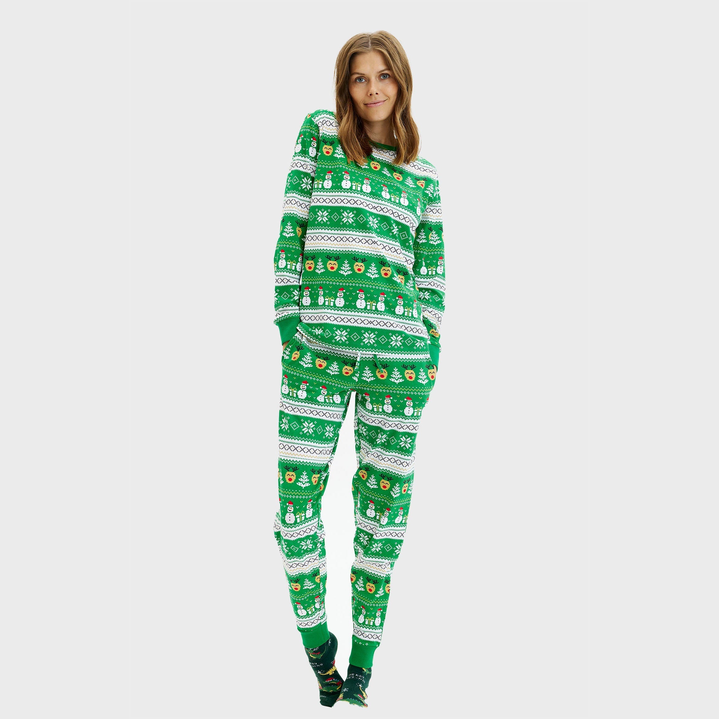 The reinstyle pyjamas green - Women