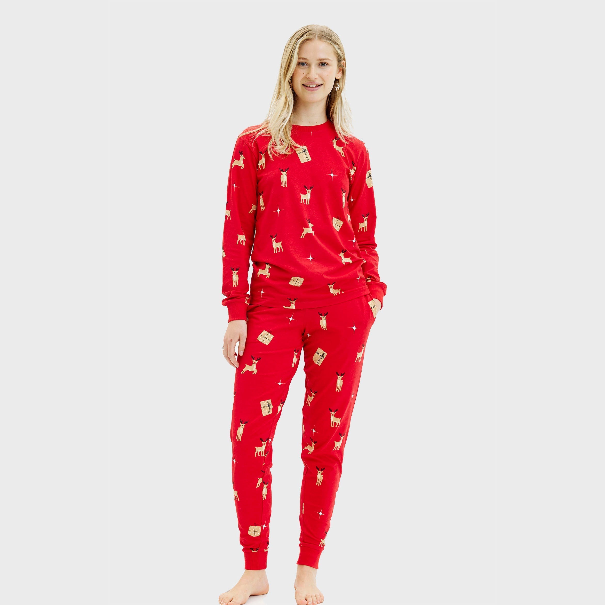 The elegant reindeer pyjamas - Women