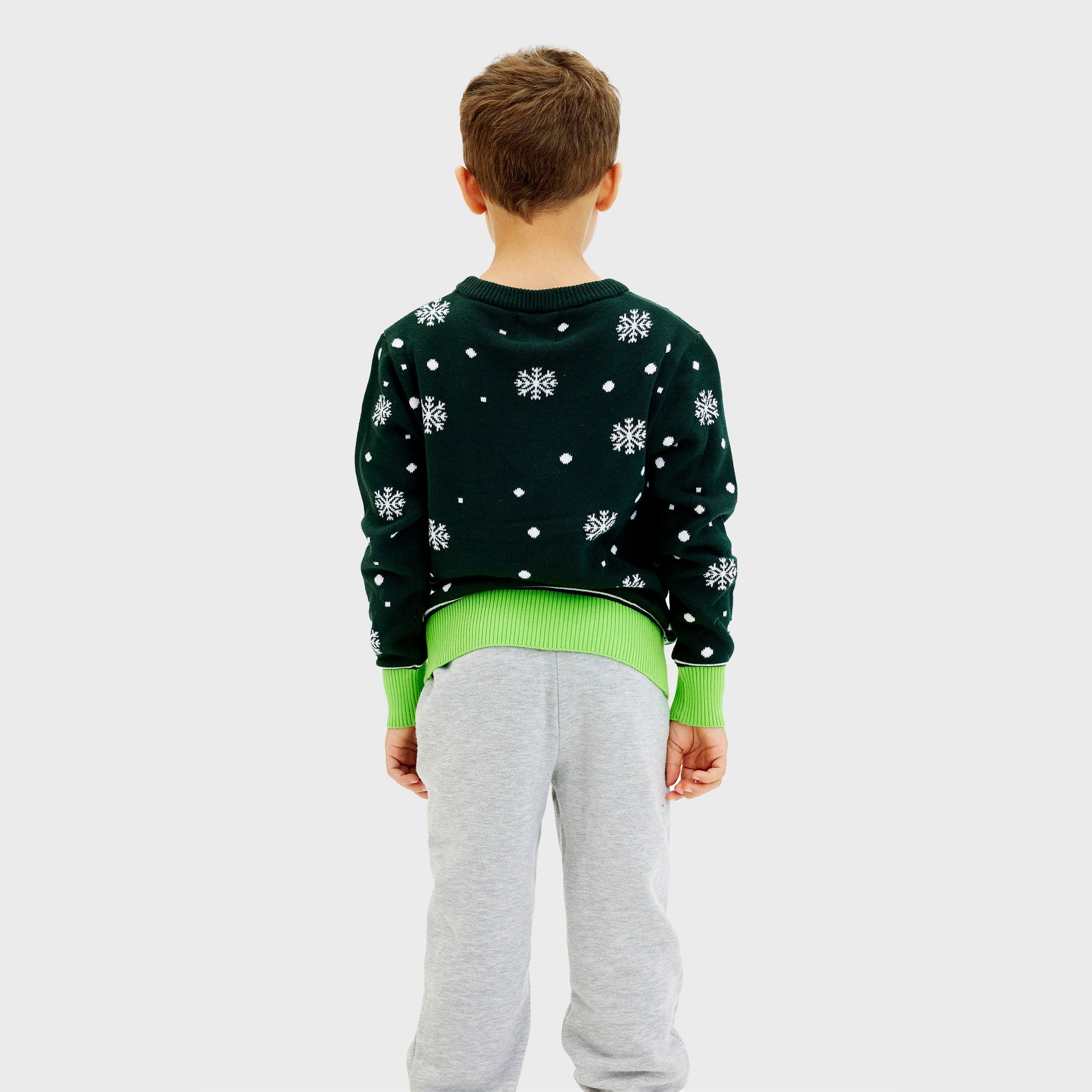 Cute dino christmas sweater - child