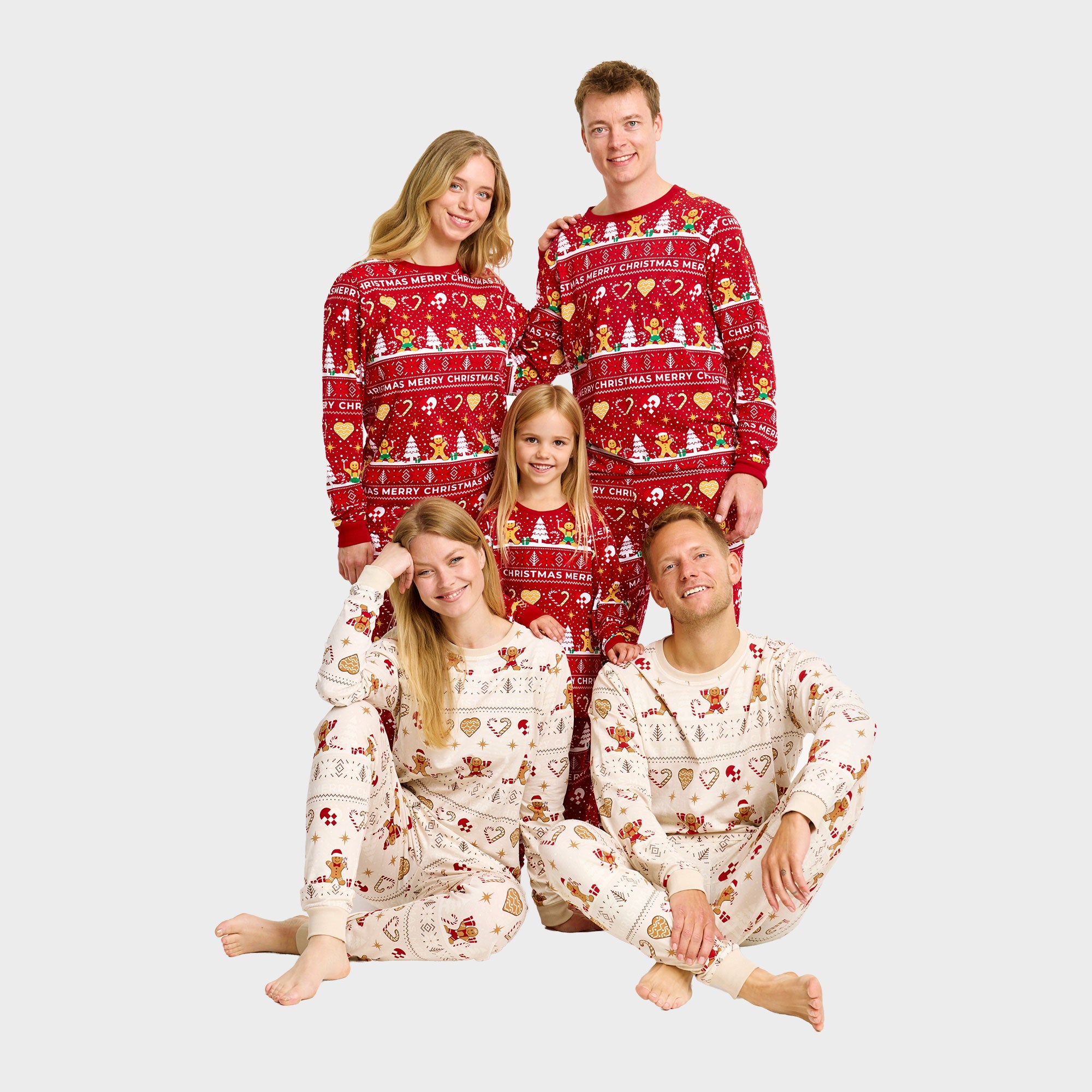 Christmas Cookie Pyjamas Red – Women