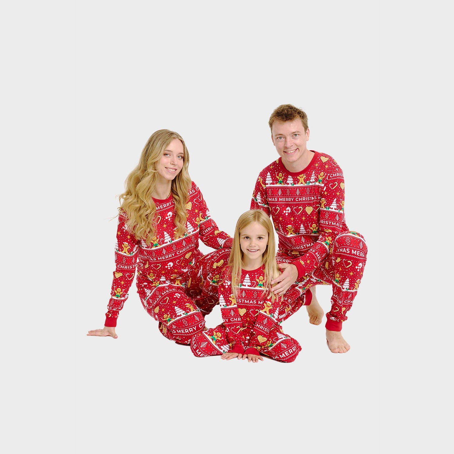 Christmas Cookie Pyjamas Red – Kids