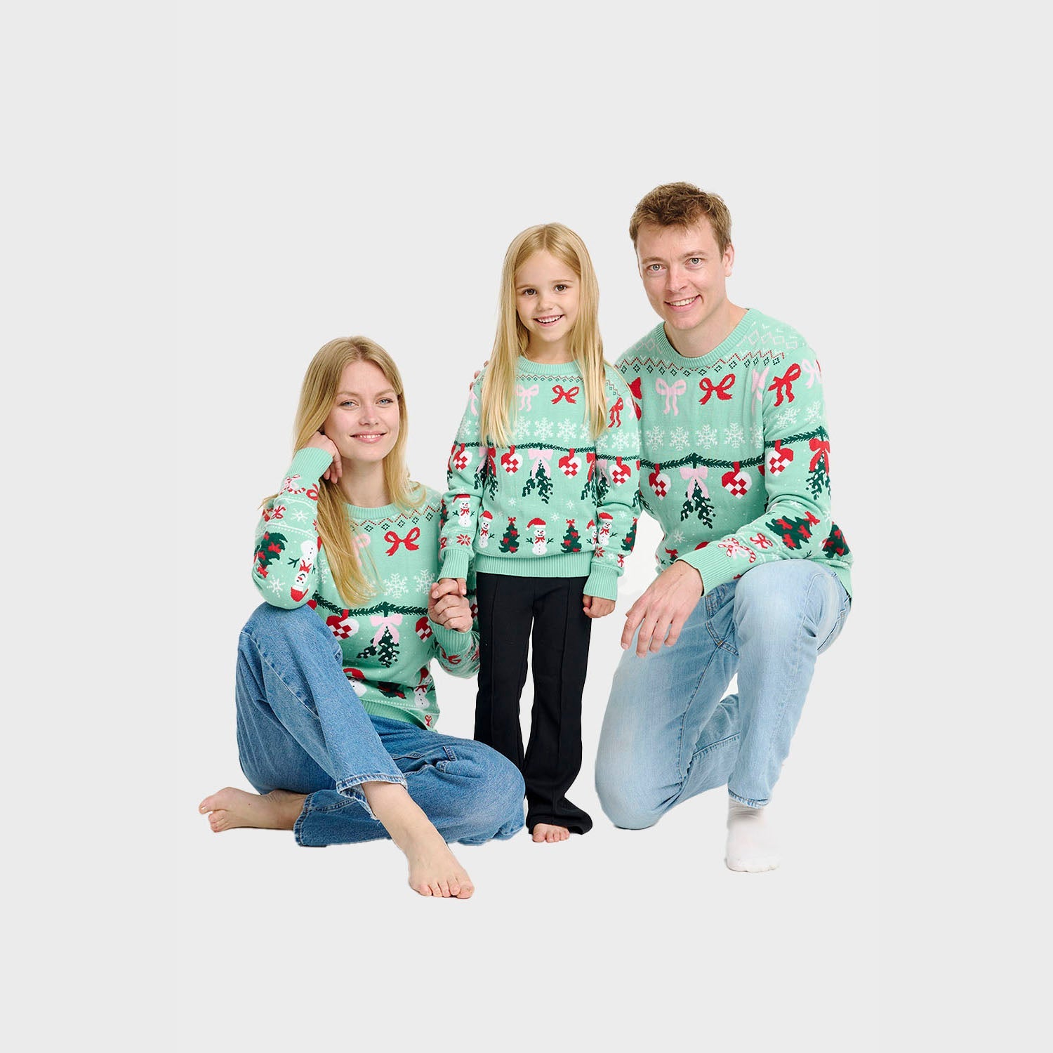 The Bow Christmas Sweater – Kids