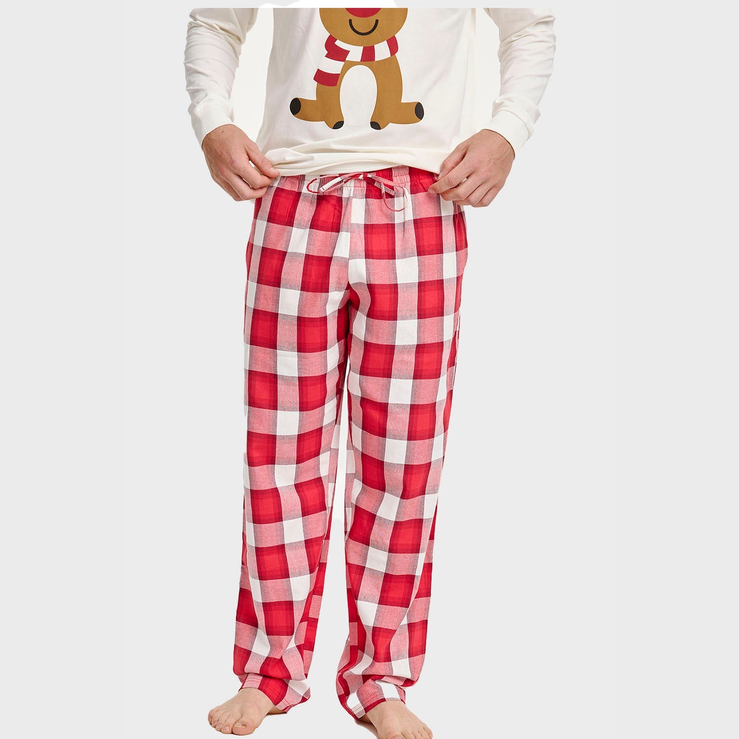 Flannel Christmas Pants – Men