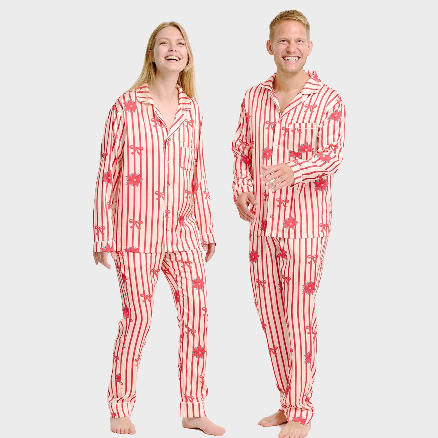 Satijnen pyjama – Heren