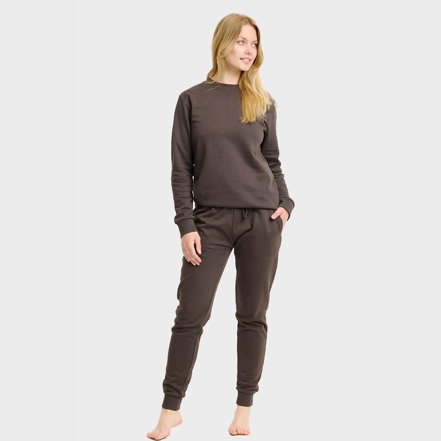 Brown Sweat Set – Women