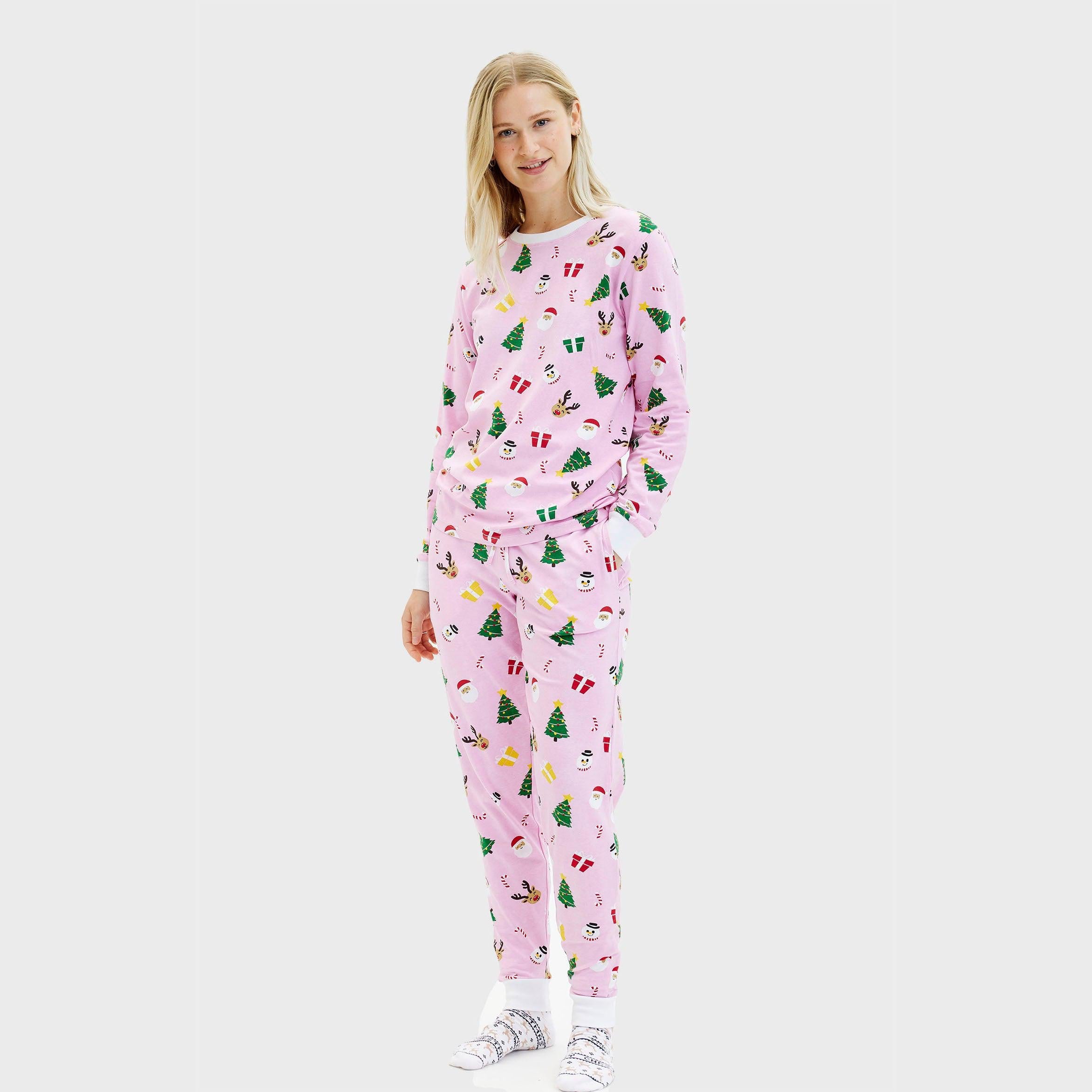 The Pinkish Christmas Pyjamas – Women
