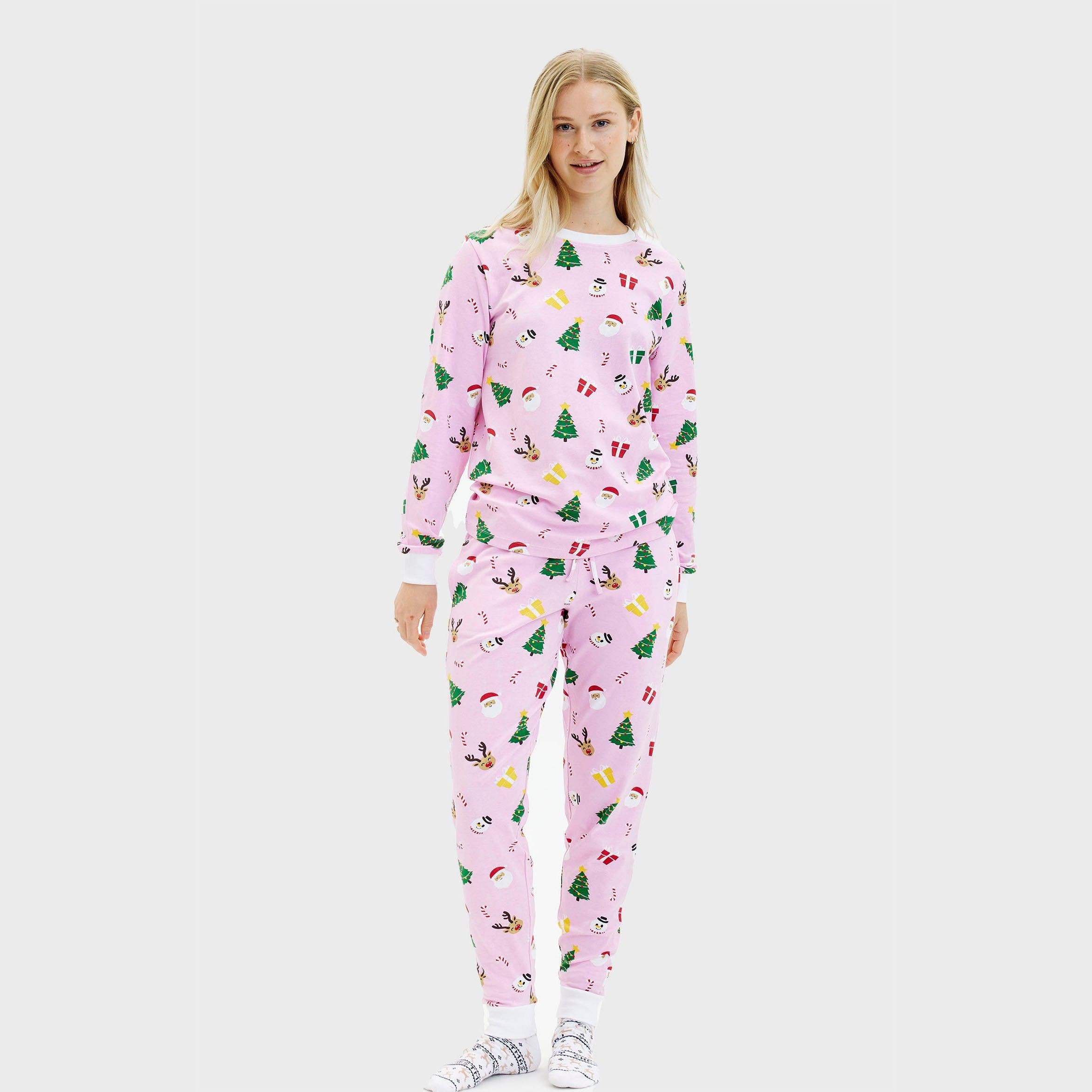 The Pinkish Christmas Pyjamas – Women