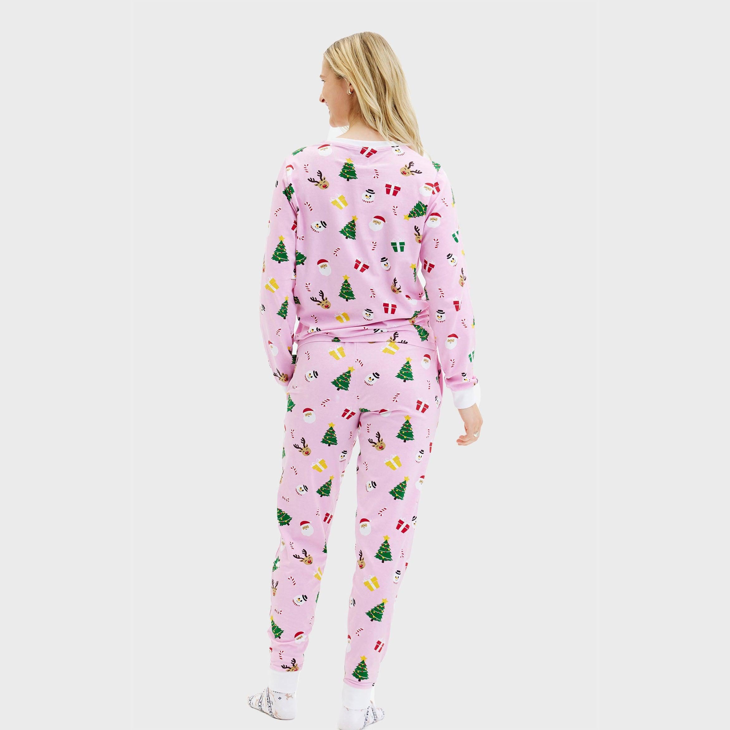 The Pinkish Christmas Pyjamas – Women