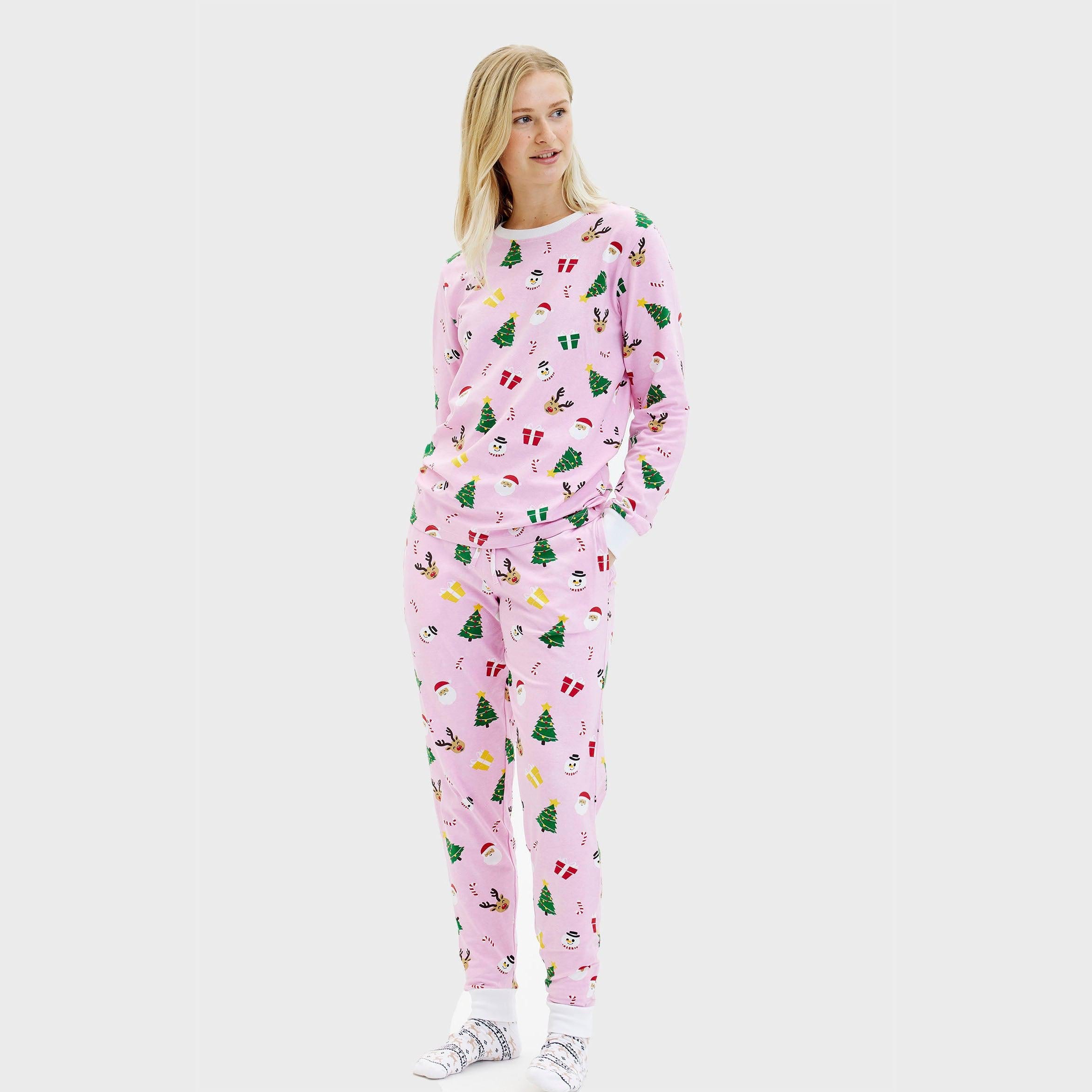 The Pinkish Christmas Pyjamas – Women