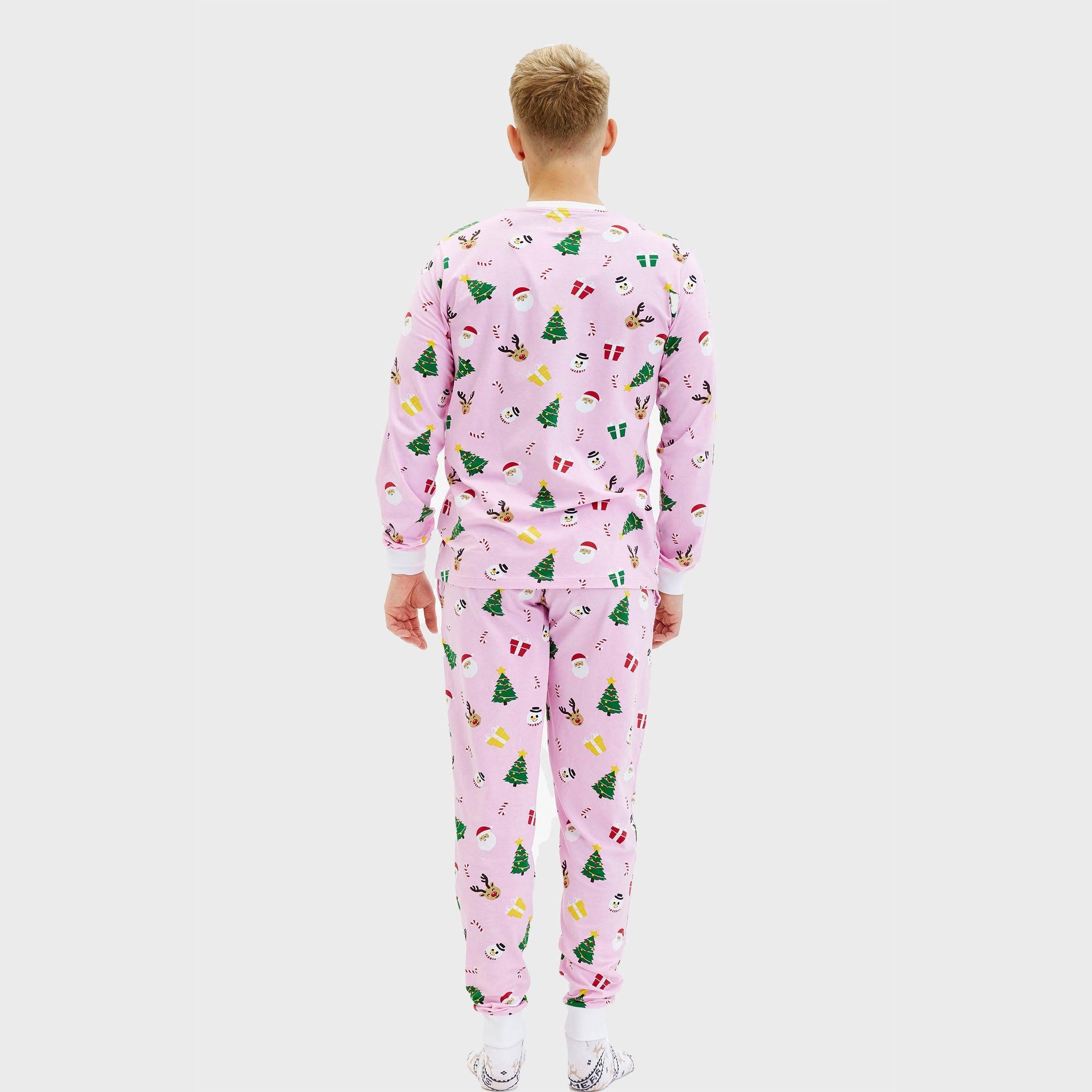 The Pinkish Christmas Pyjamas – Men