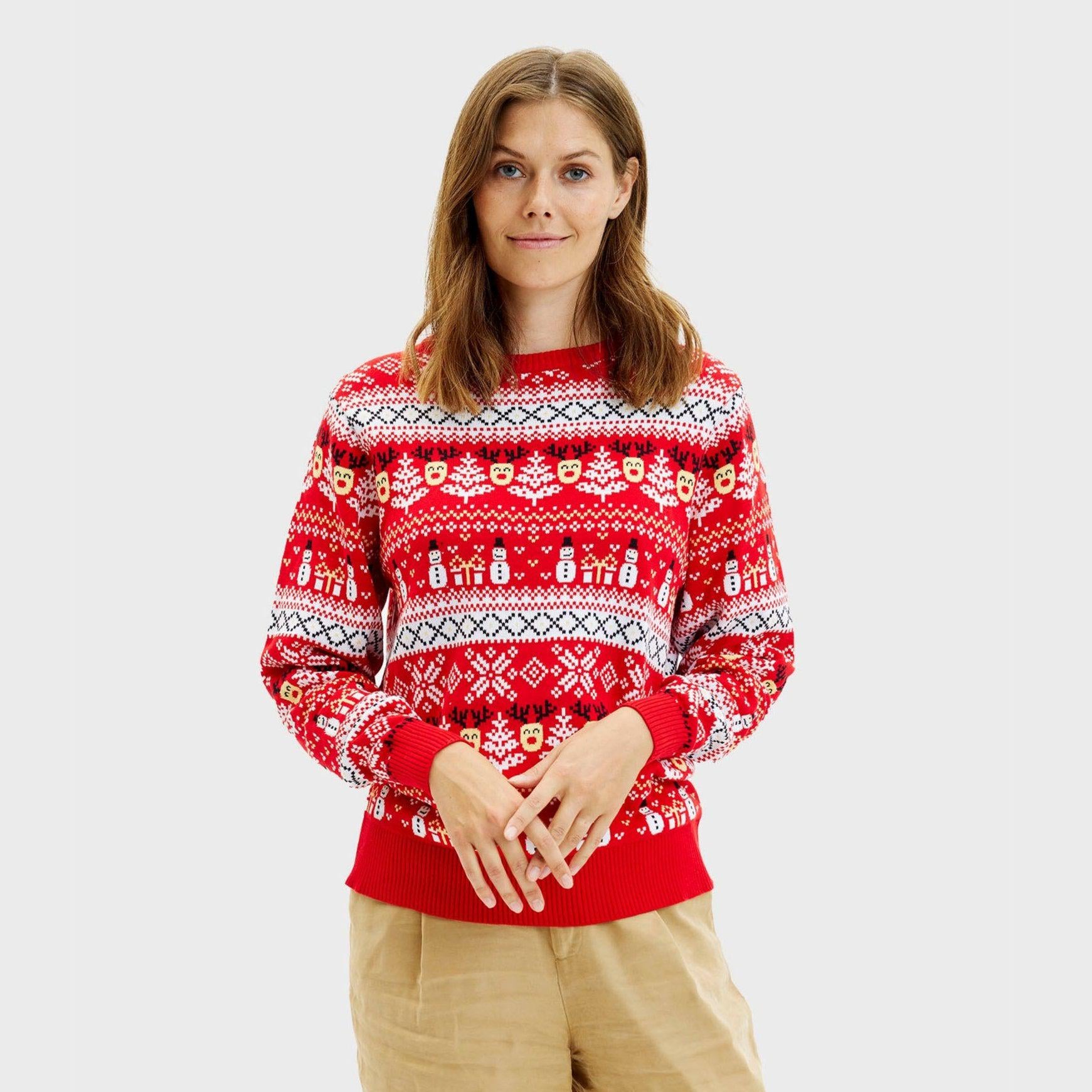 The Reinstyle kersttrui root - Dames.