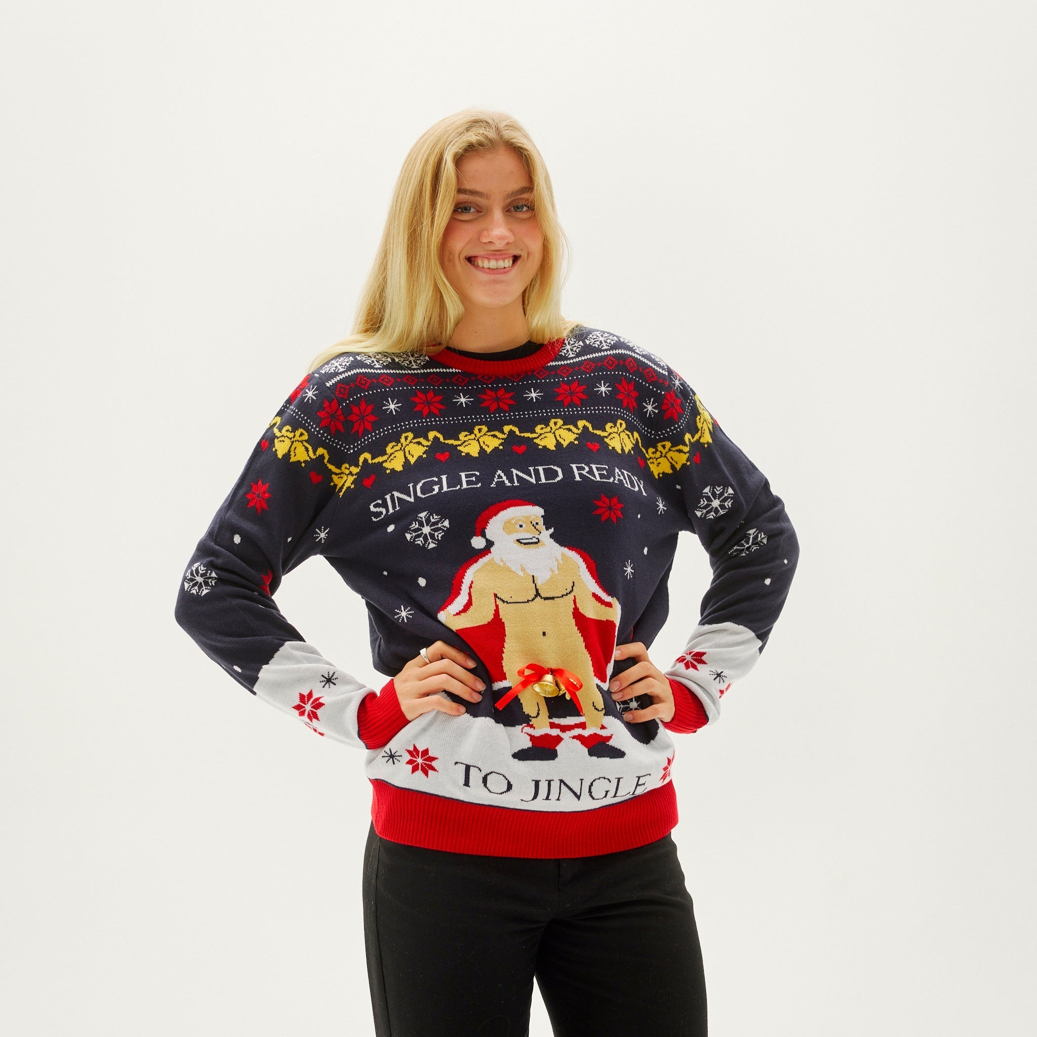 The Single and Ready to Jingle Kersttrui - Dames