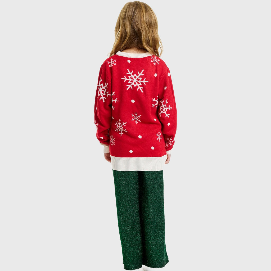 Cute reindeer christmas sweater - child