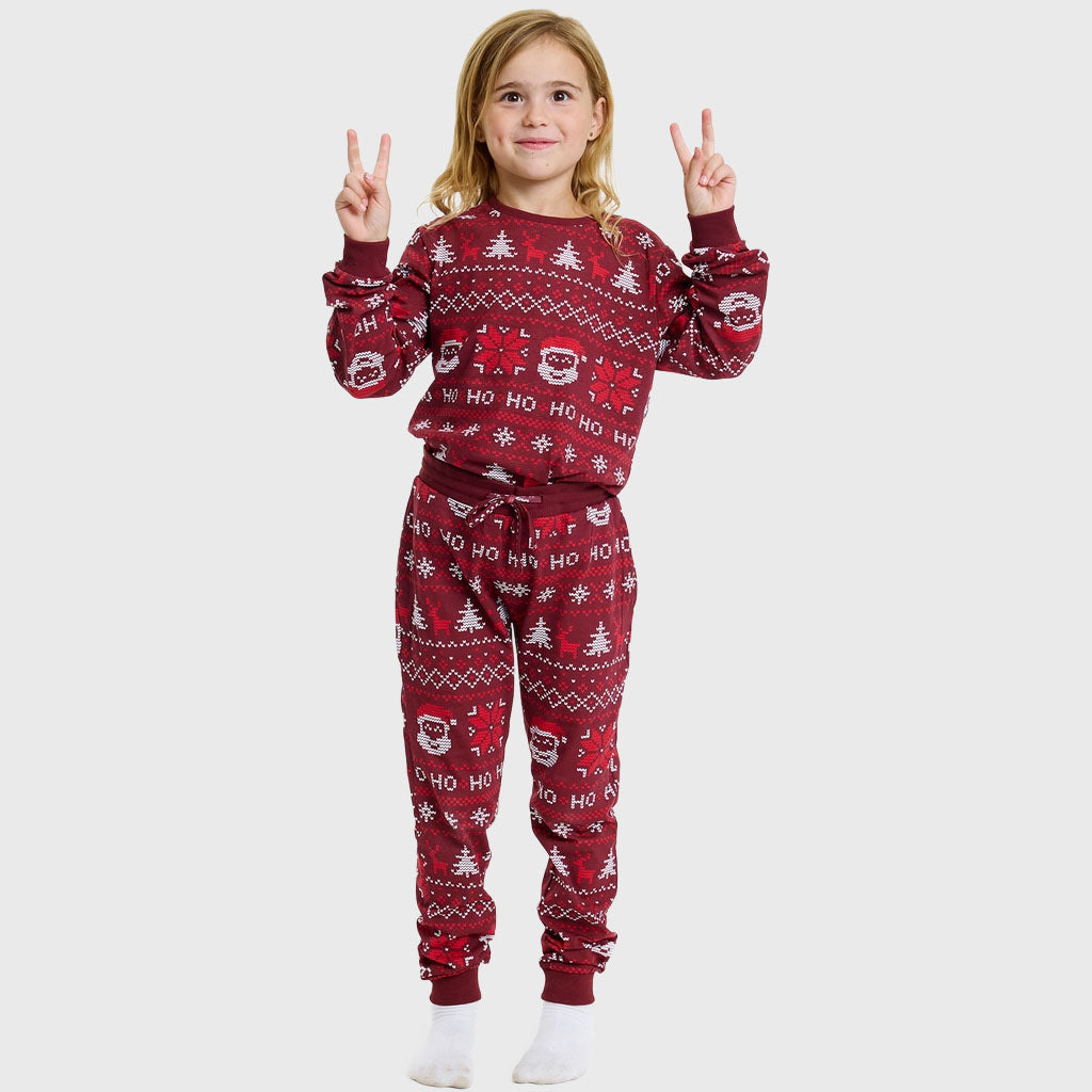 Ho ho ho christmas pyjamas - child