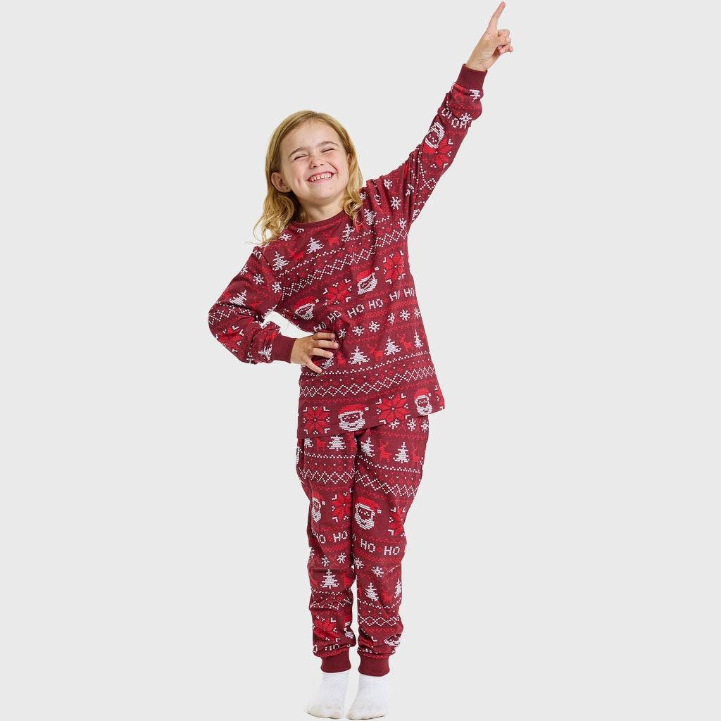 Ho ho ho christmas pyjamas - child