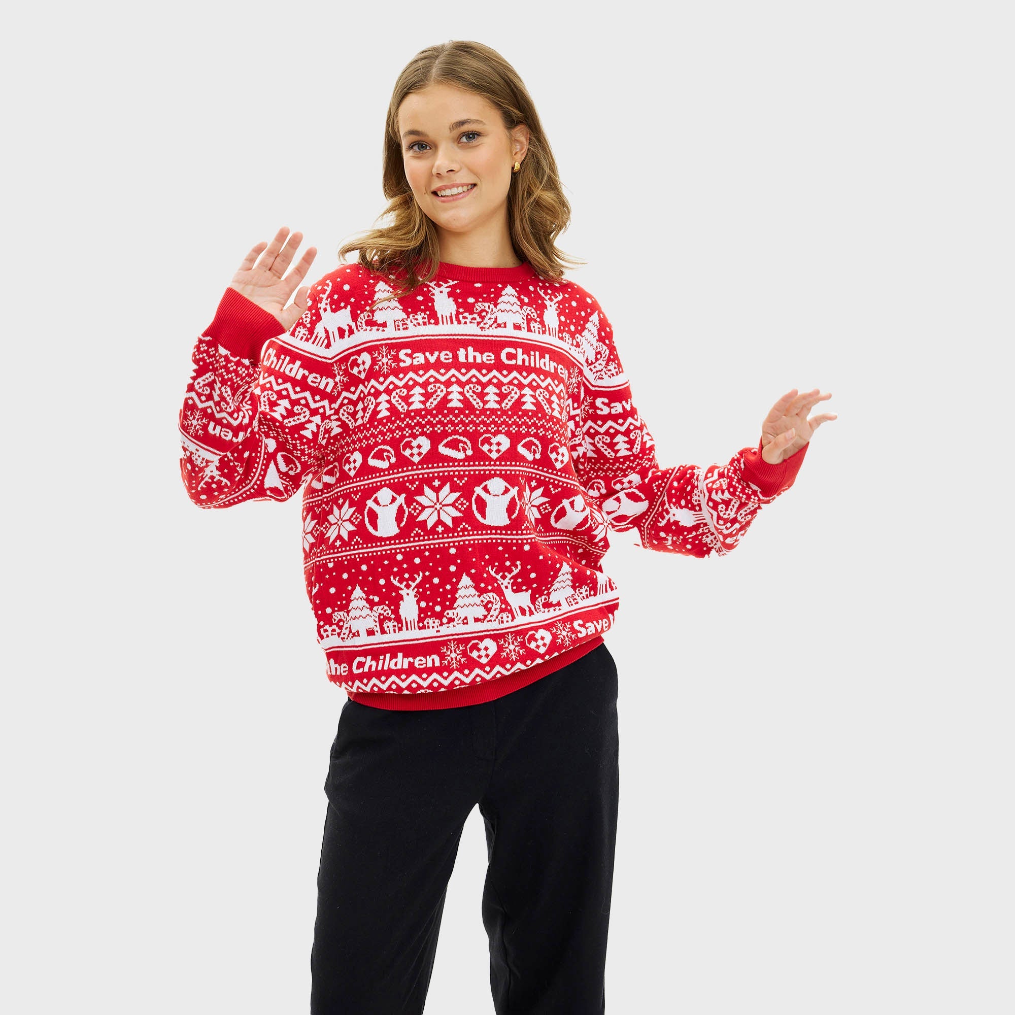 Save the children sweater - Womens