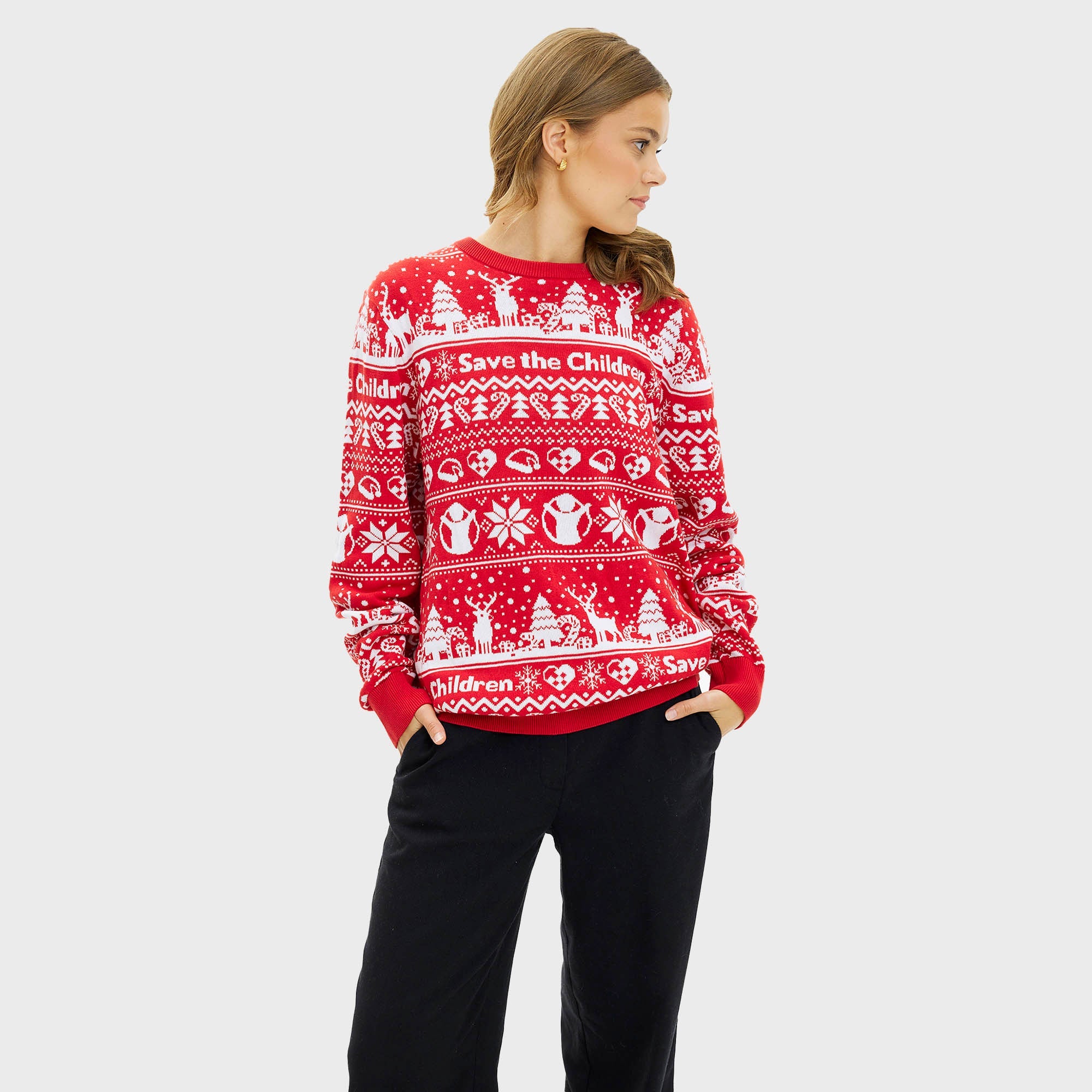 Save the children sweater - Womens