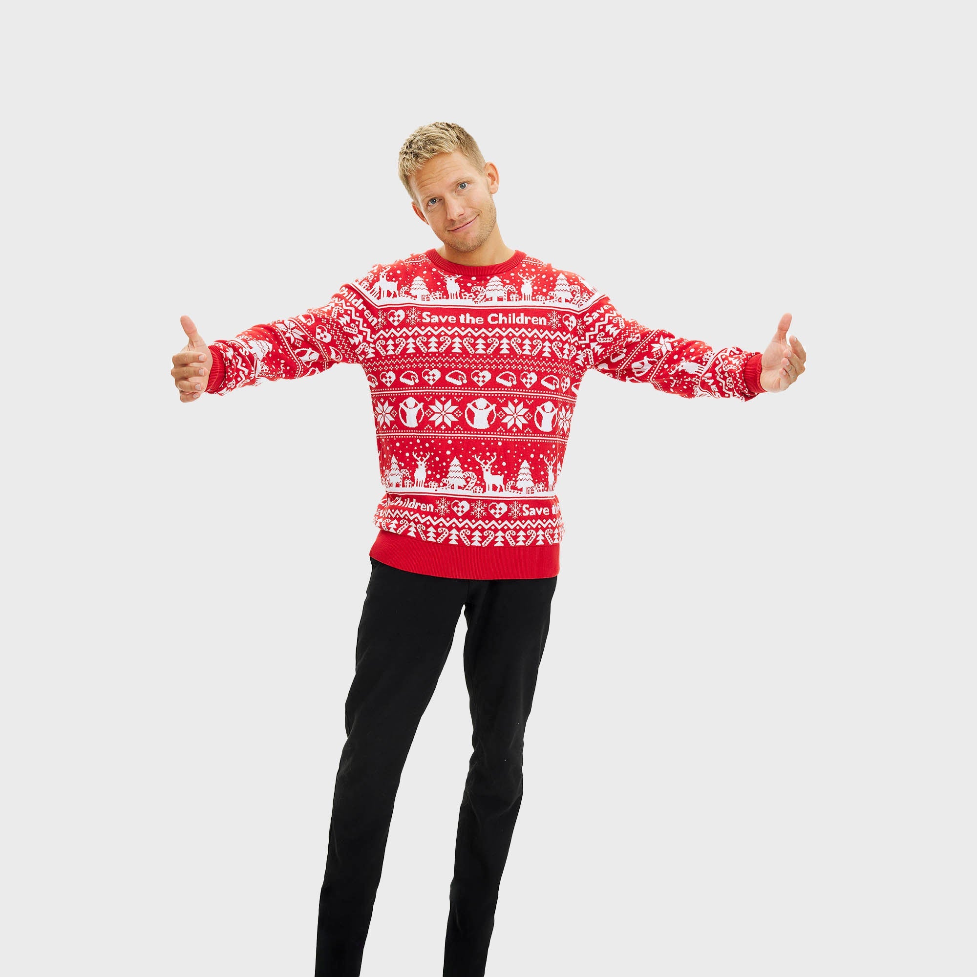 Save the children sweater - Mens