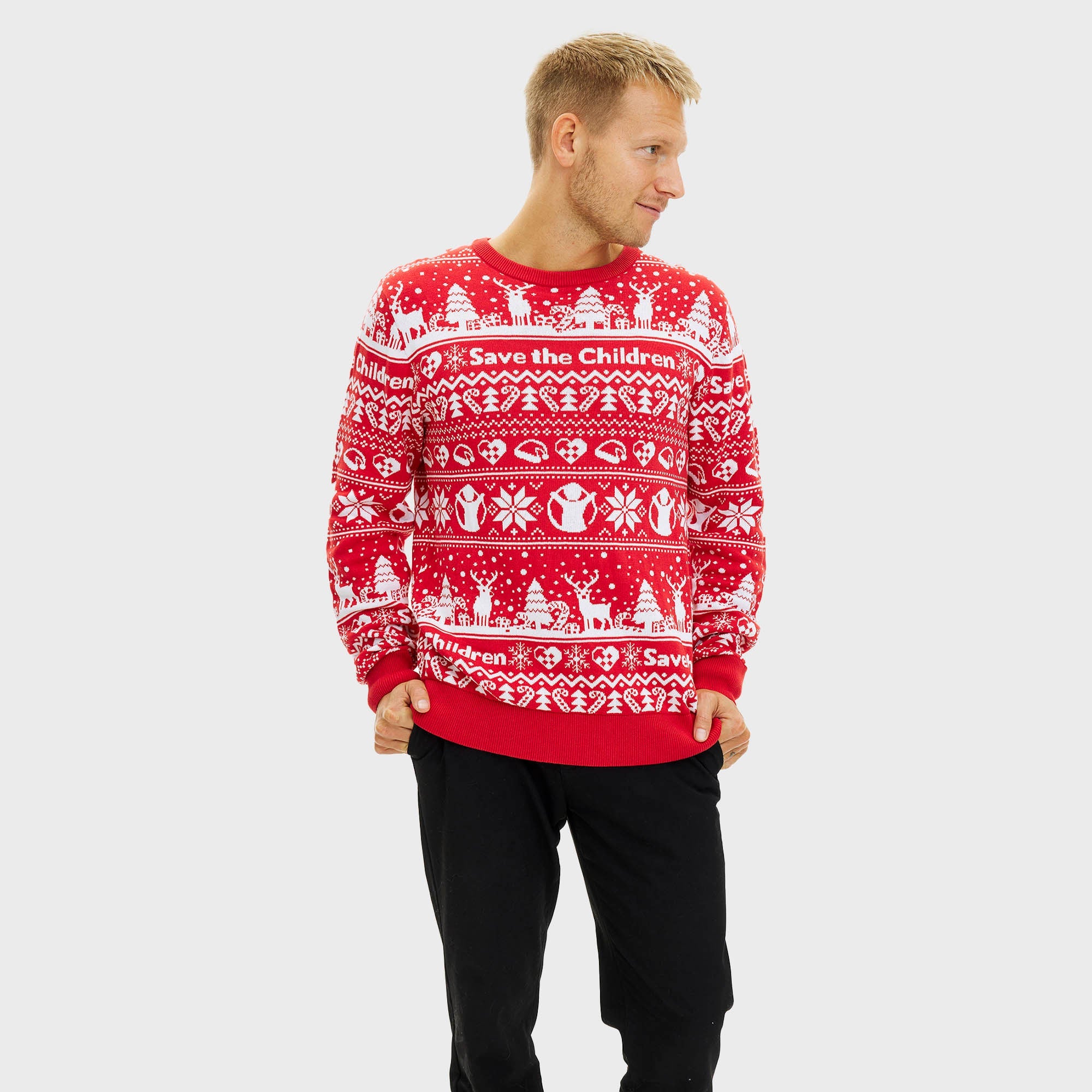 Save the children sweater - Mens