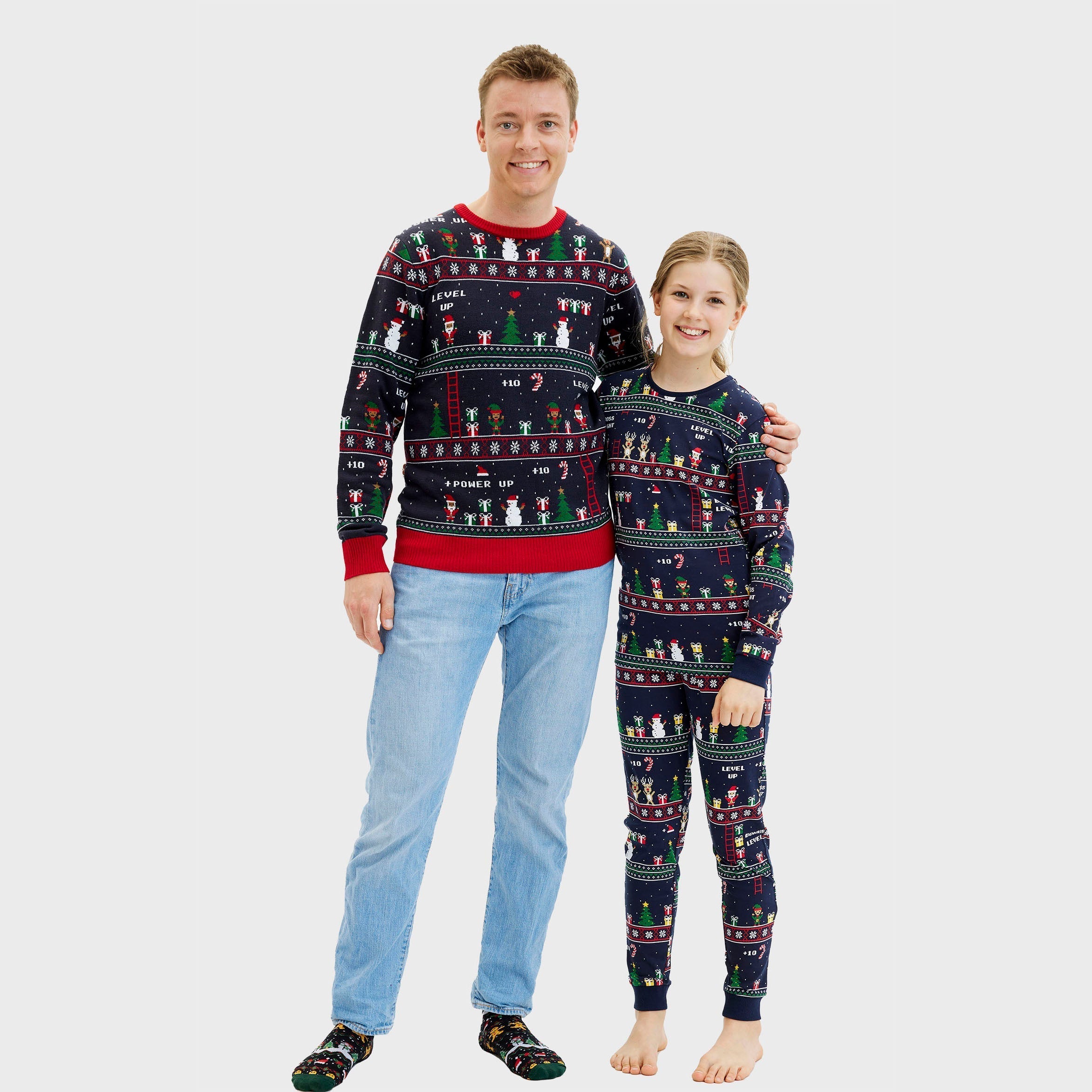Vintage Gamer Christmas Pyjamas – Men