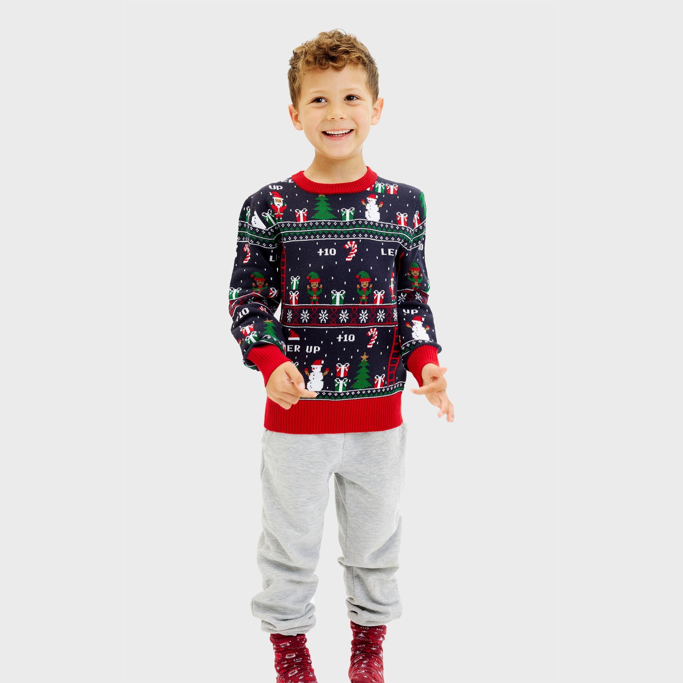 Vintage gaming sweater kids