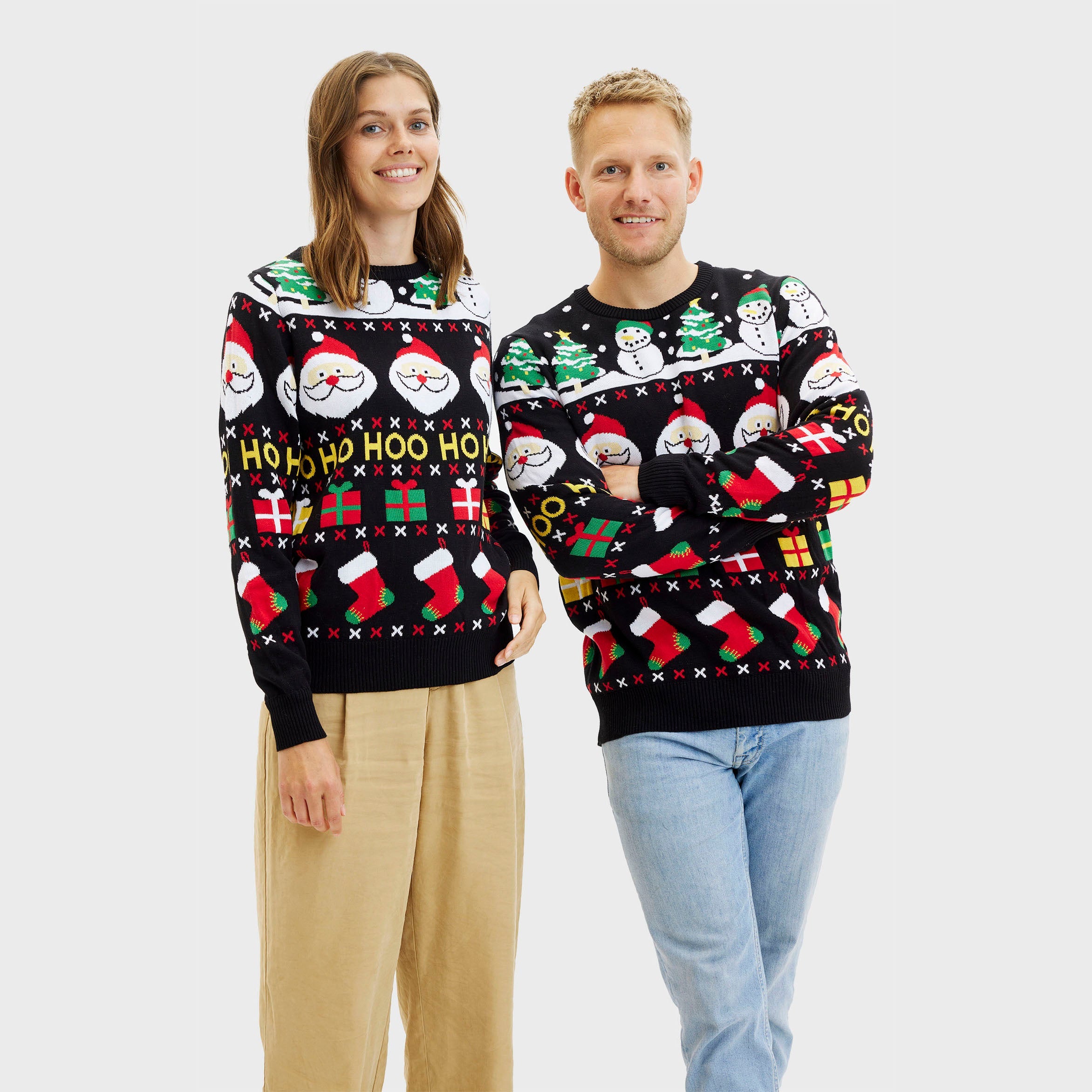 The Cheerful Christmas Sweater – Women