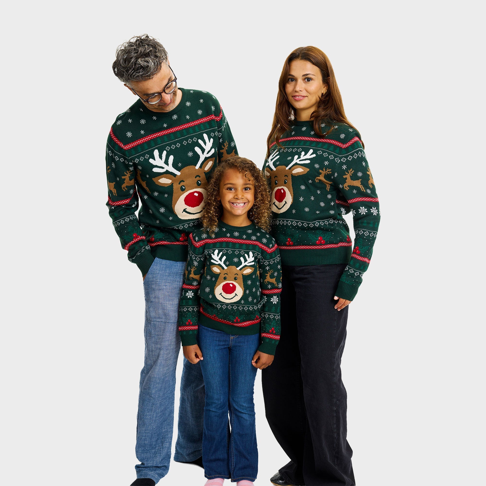 Rudolphs vrolijke kersttrui – Dames