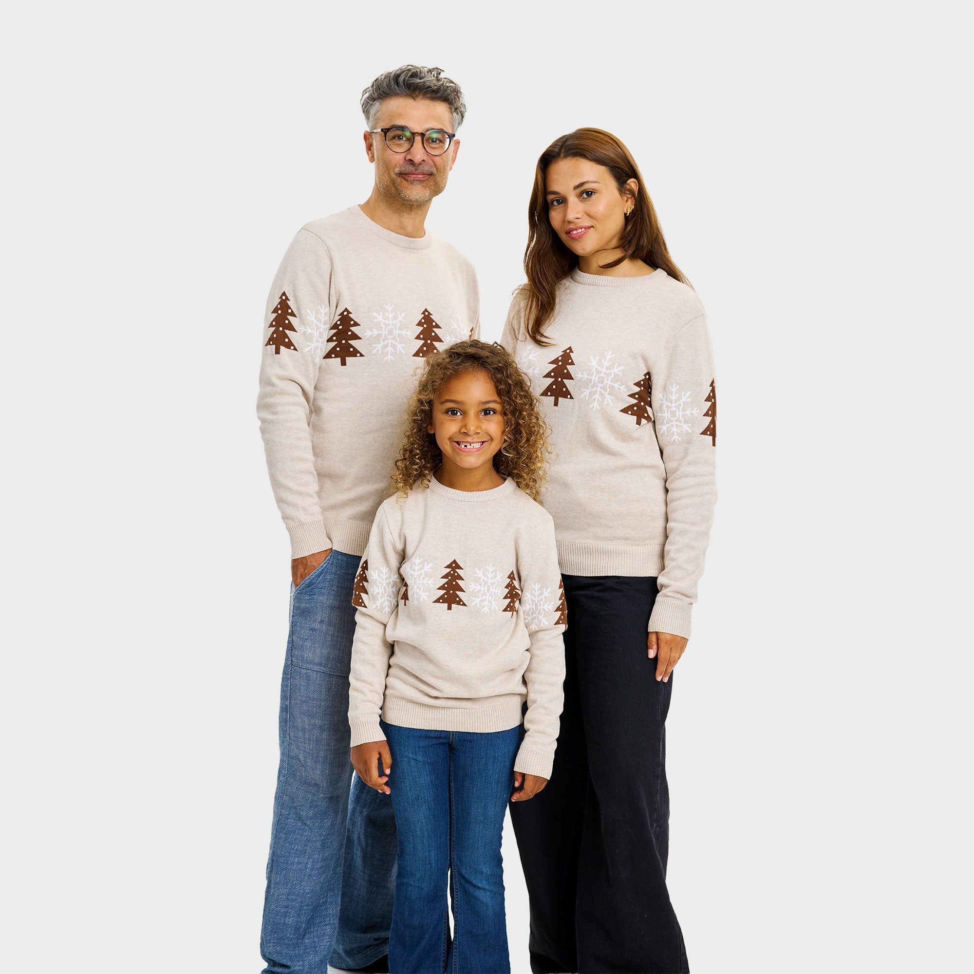 De beige wintertrui – Kinderen