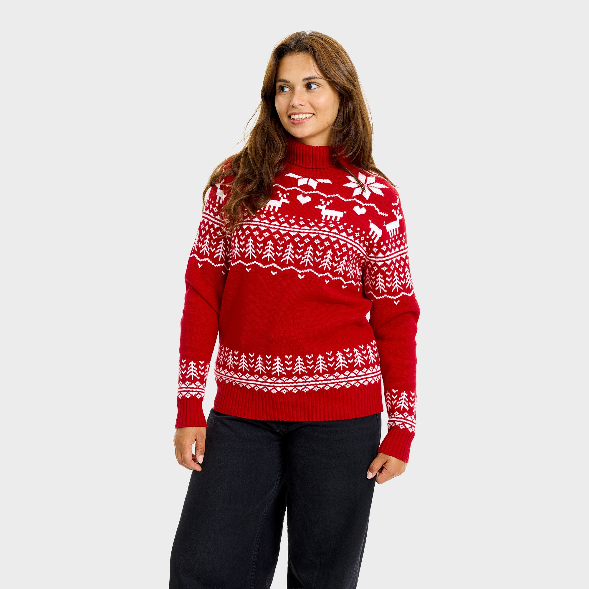The Greenland Christmas Turtleneck Sweater - Women