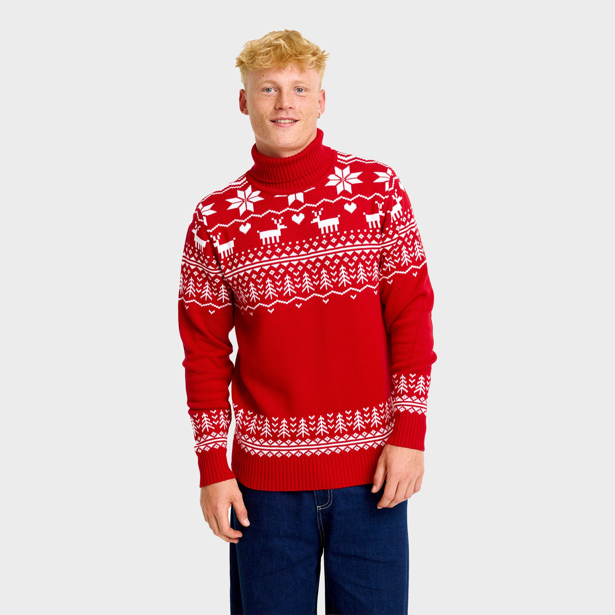 The Greenland Christmas Turtleneck Sweater - Men