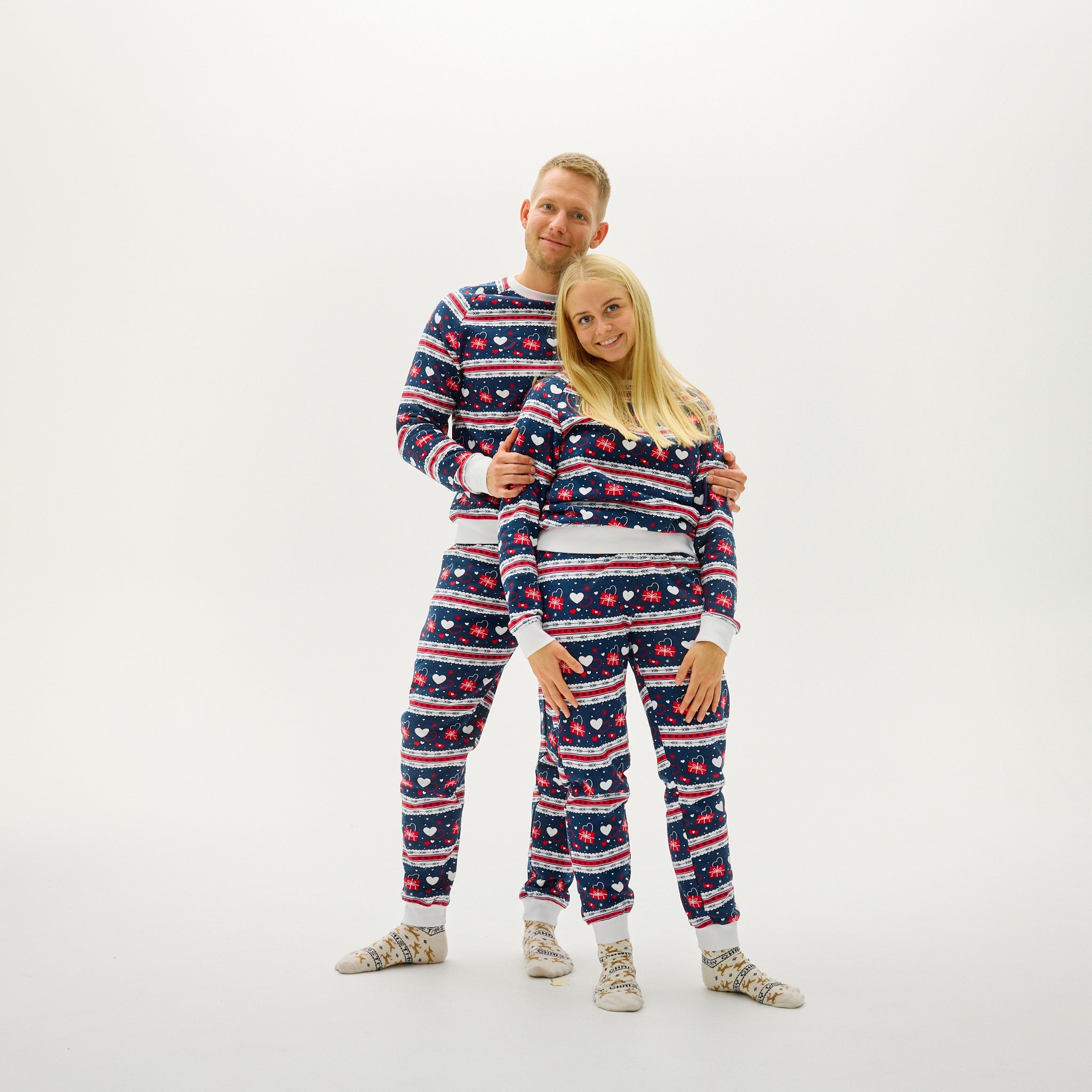 Valentijnsset Navy - Heren