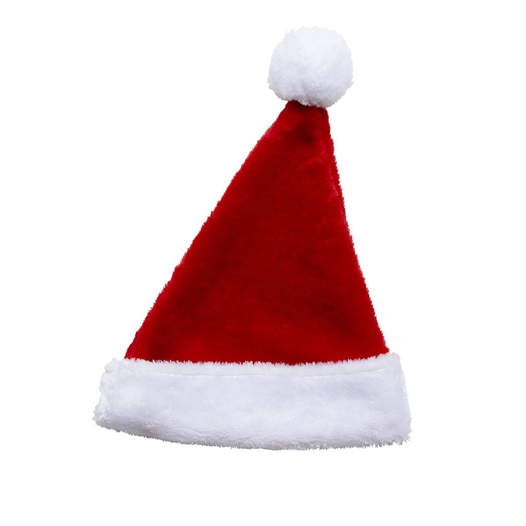 Een rode kerstmuts.